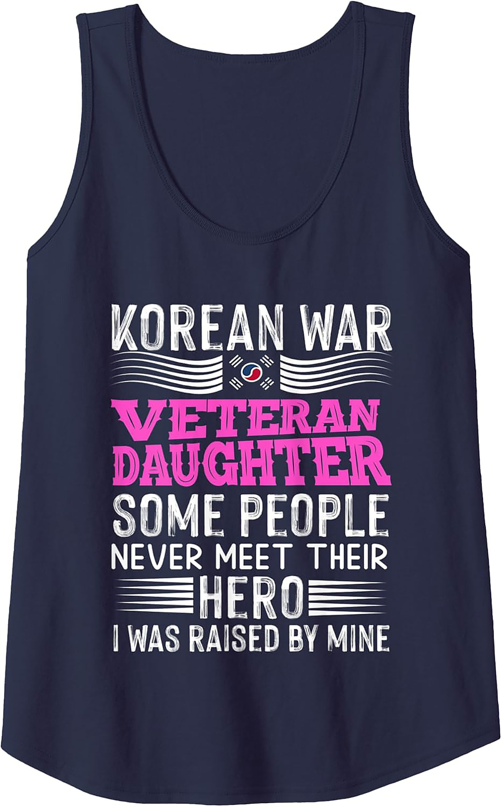 Korean War Veteran Daughter Tank Top | My Hero Gift