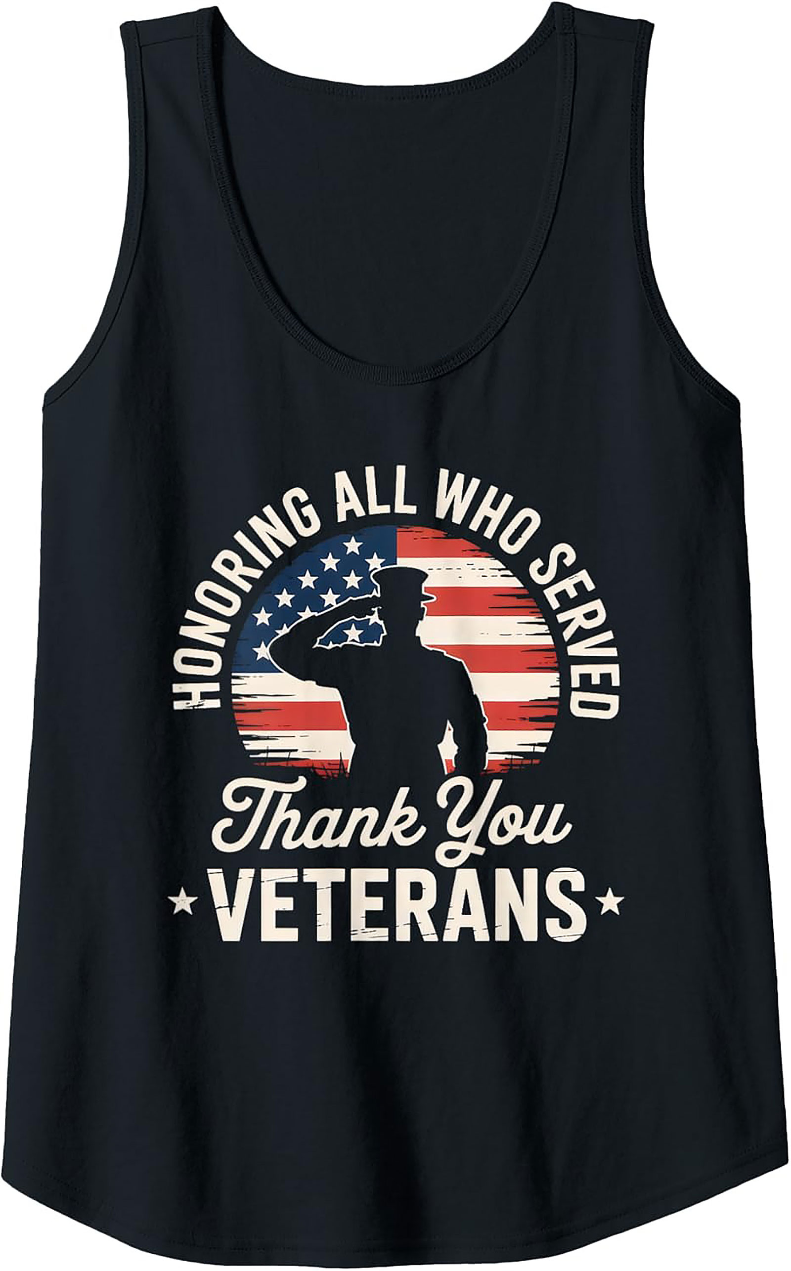 Veteran Graphic Tank Top | Honoring All Who Served