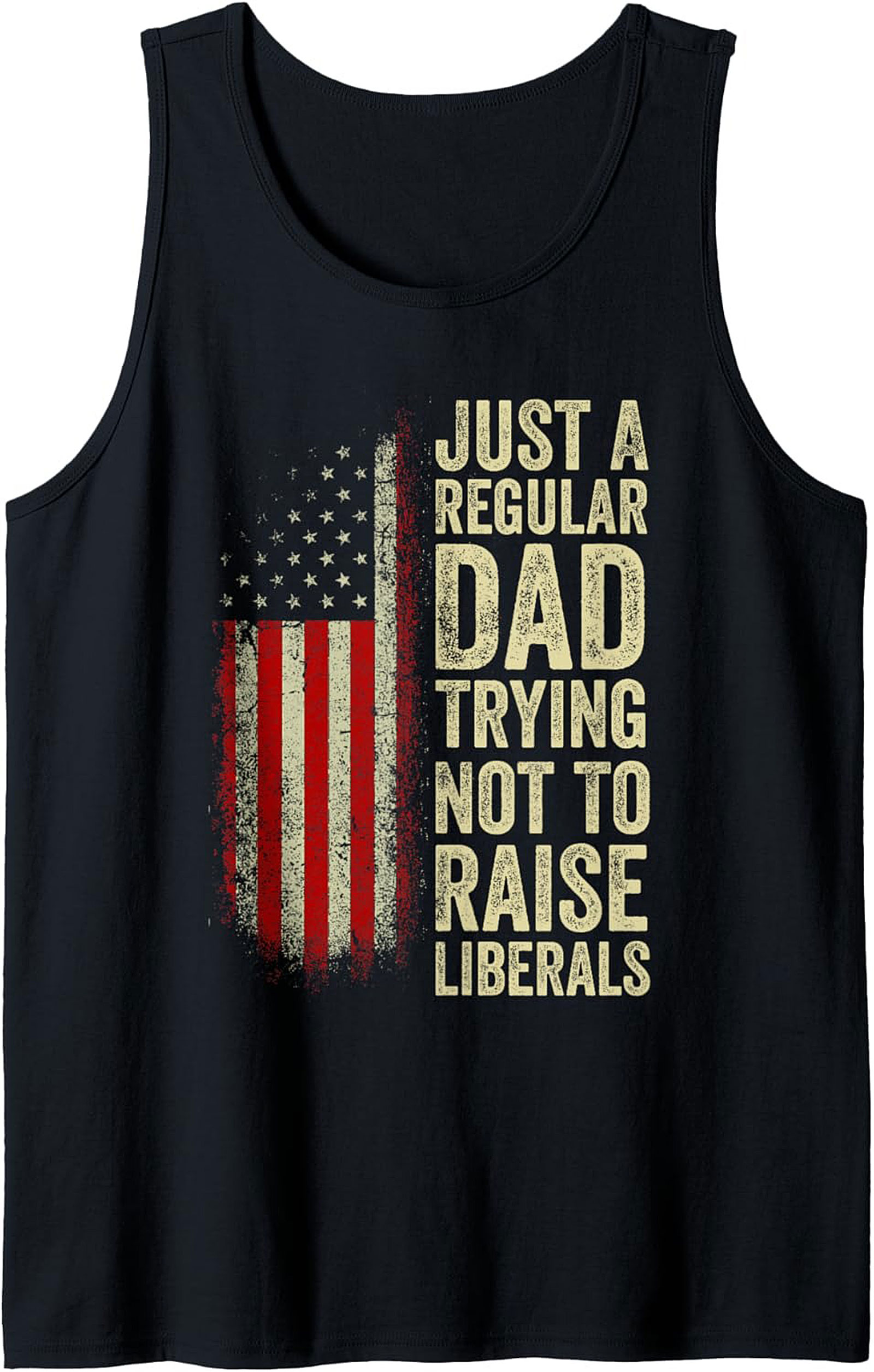 Conservative Dad Tank Top Funny Political Sleeveless Shirt