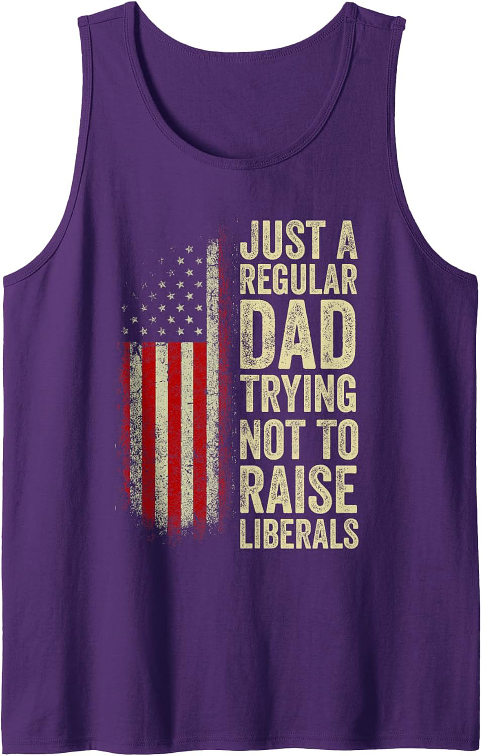 Conservative Dad Tank Top Funny Political Sleeveless Shirt