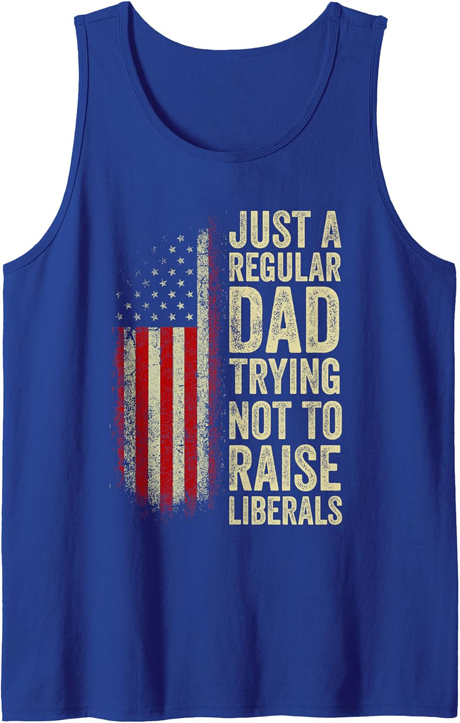 Conservative Dad Tank Top Funny Political Sleeveless Shirt