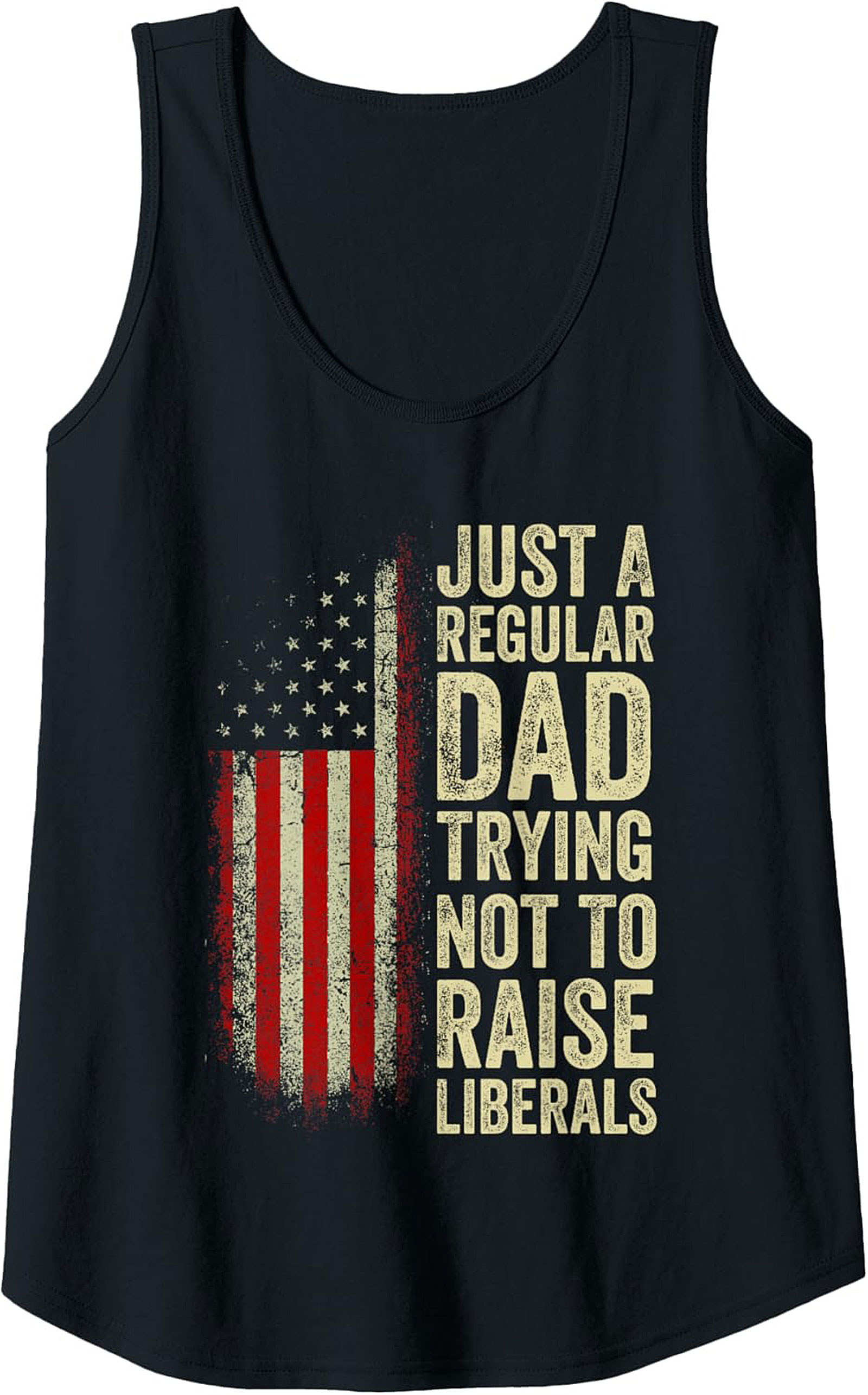 Conservative Dad Tank Top Funny Political Sleeveless Shirt
