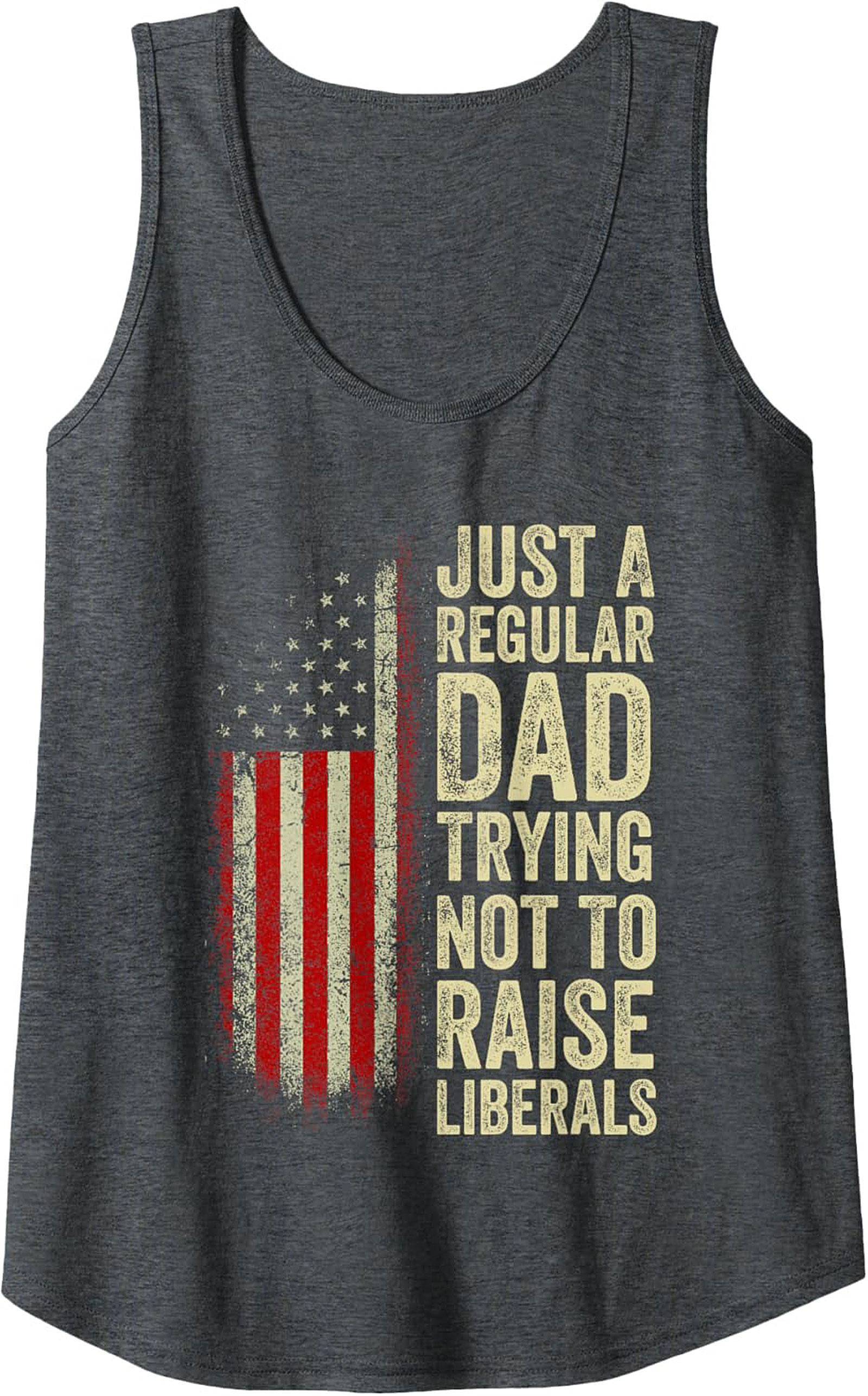 Conservative Dad Tank Top Funny Political Sleeveless Shirt