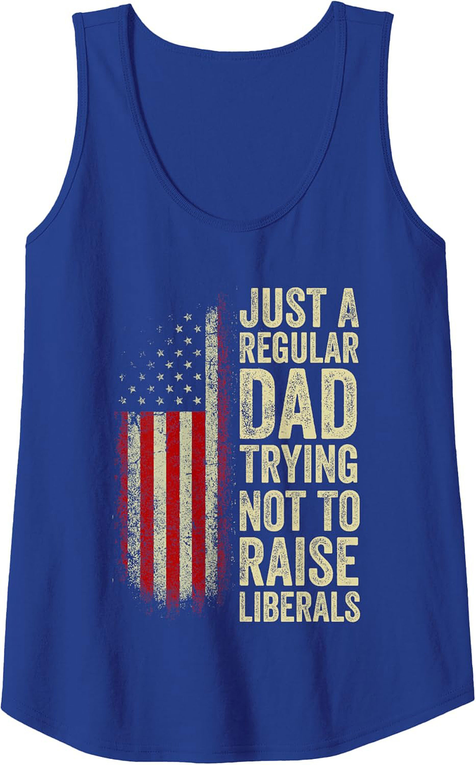 Conservative Dad Tank Top Funny Political Sleeveless Shirt