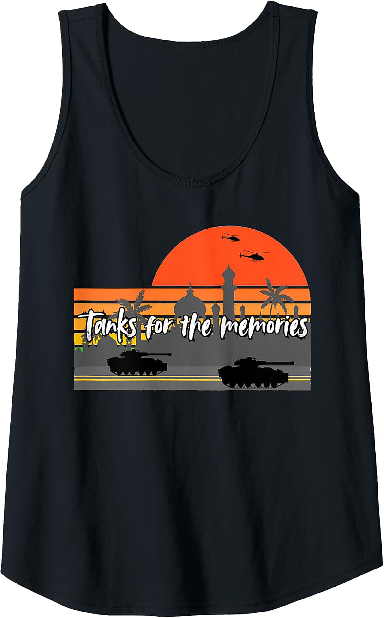 Tanks for the Memories Veteran Graphic Tank | Summer Wear