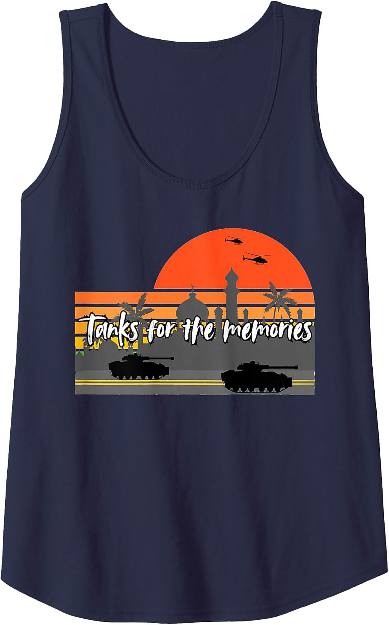Tanks for the Memories Veteran Graphic Tank | Summer Wear