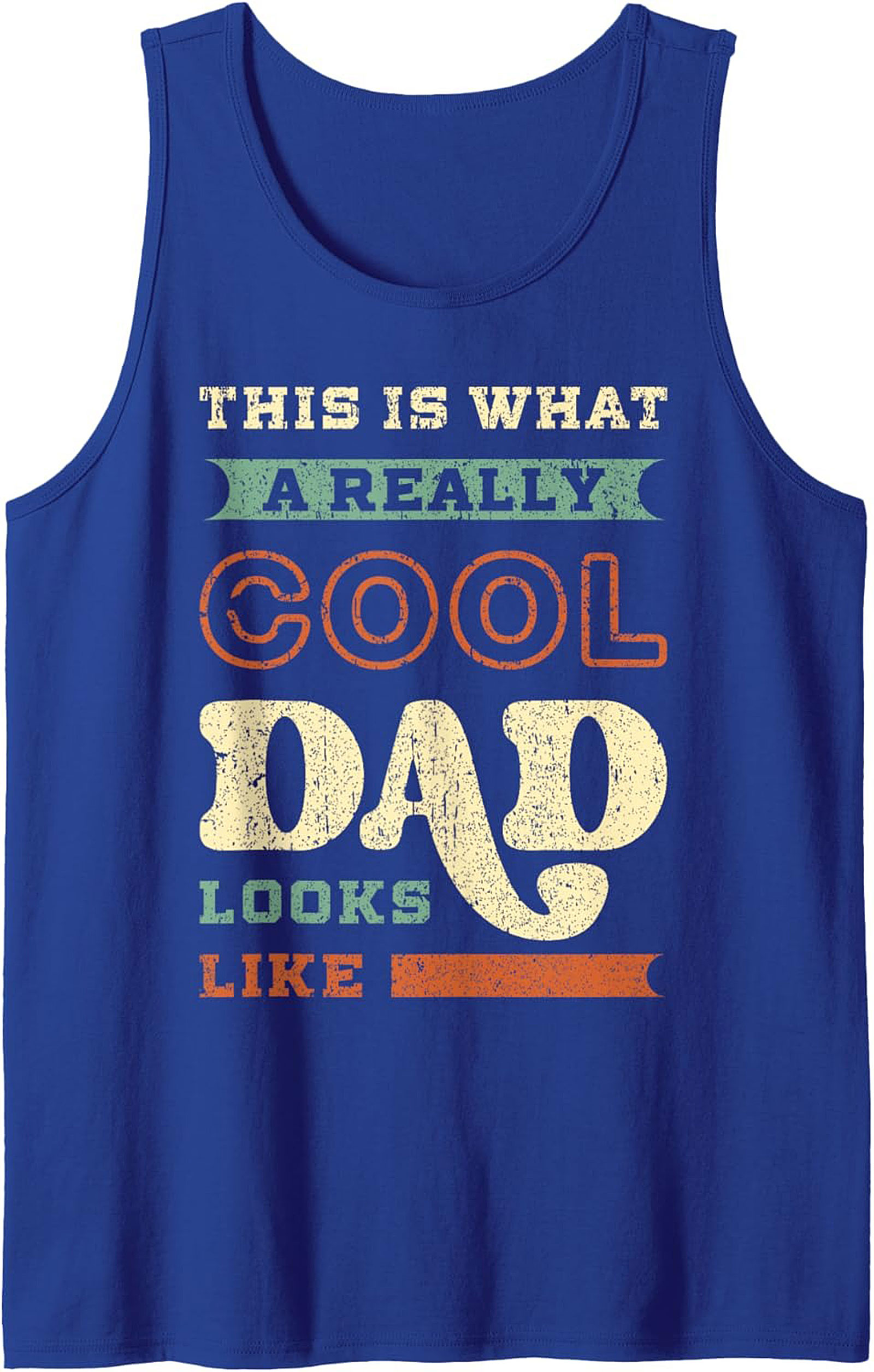 Cool Dad Graphic Tank Vintage Sleeveless Shirt Gift