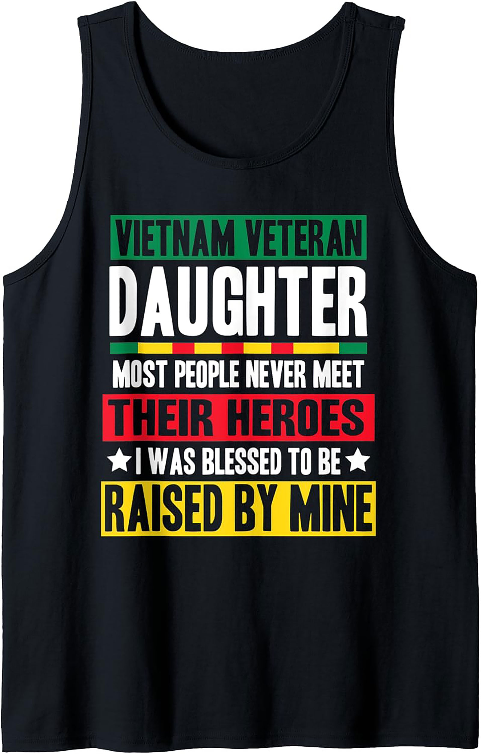 Vietnam Veteran Daughter Tank Top – Proud Hero Graphic Tank