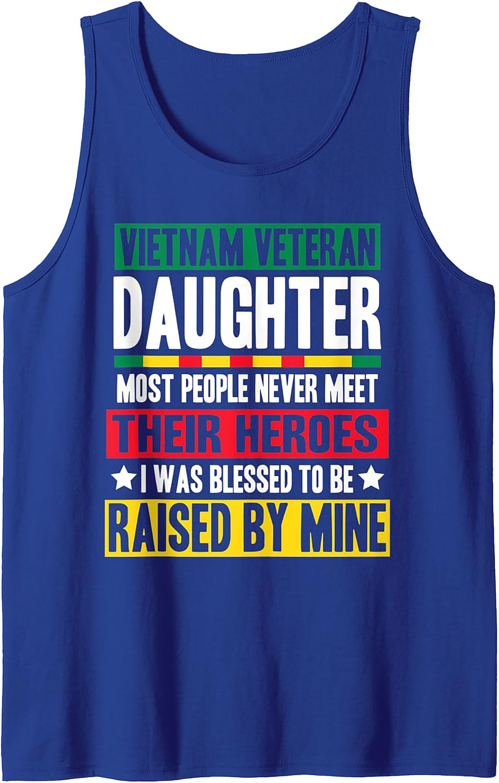 Vietnam Veteran Daughter Tank Top – Proud Hero Graphic Tank