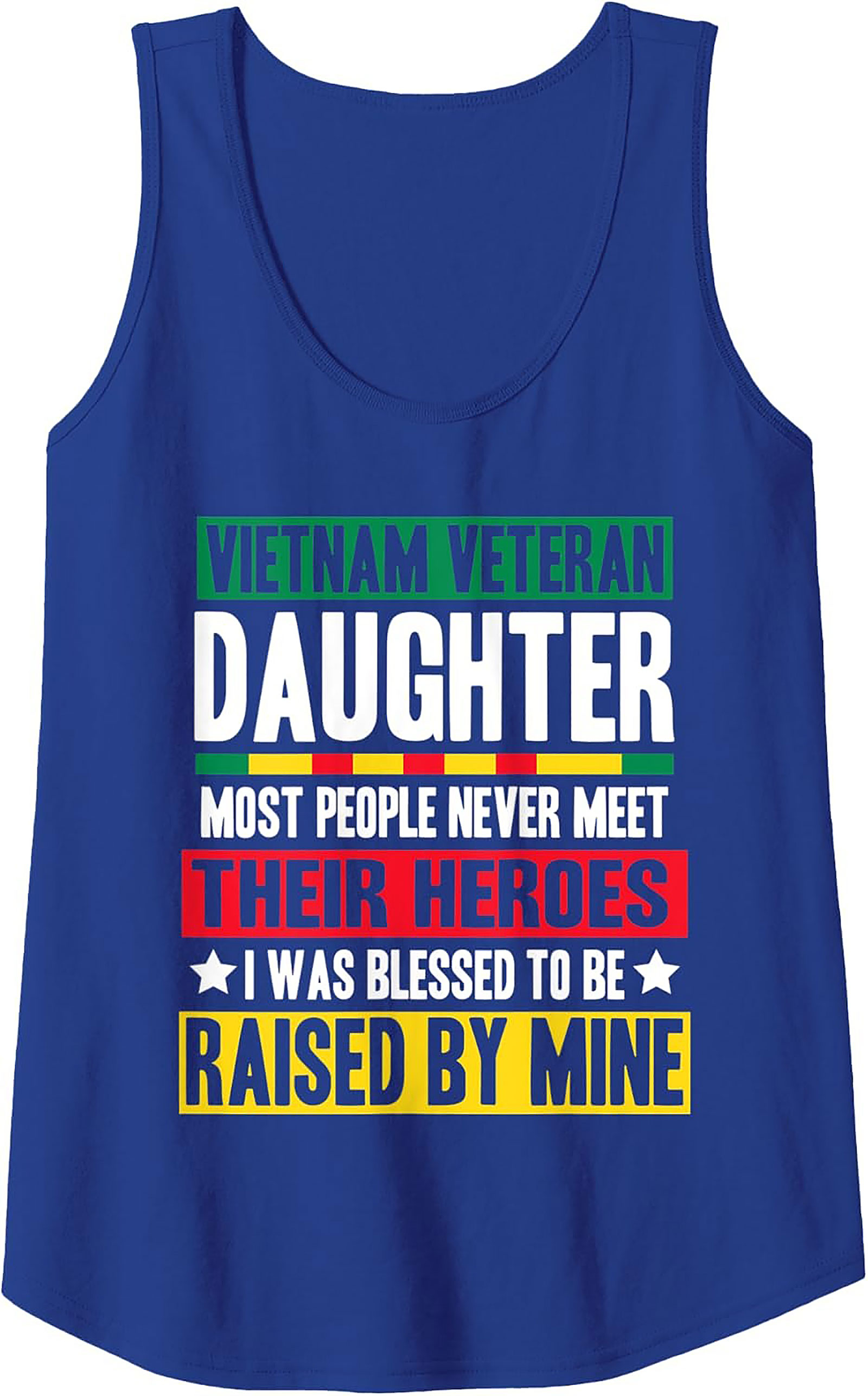 Vietnam Veteran Daughter Tank Top – Proud Hero Graphic Tank