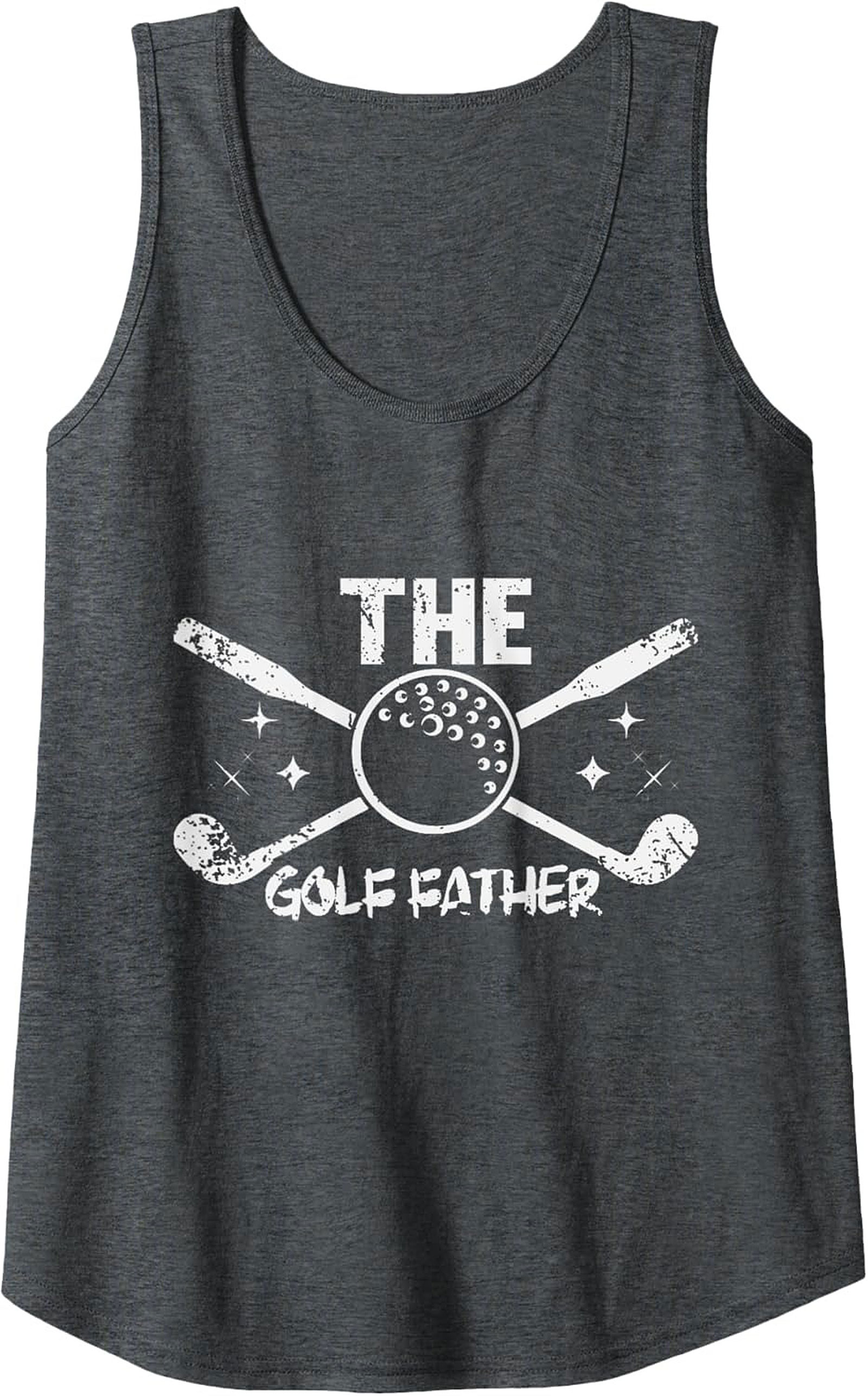 Golf Father Tank Top Funny Golf Dad Sleeveless Shirt