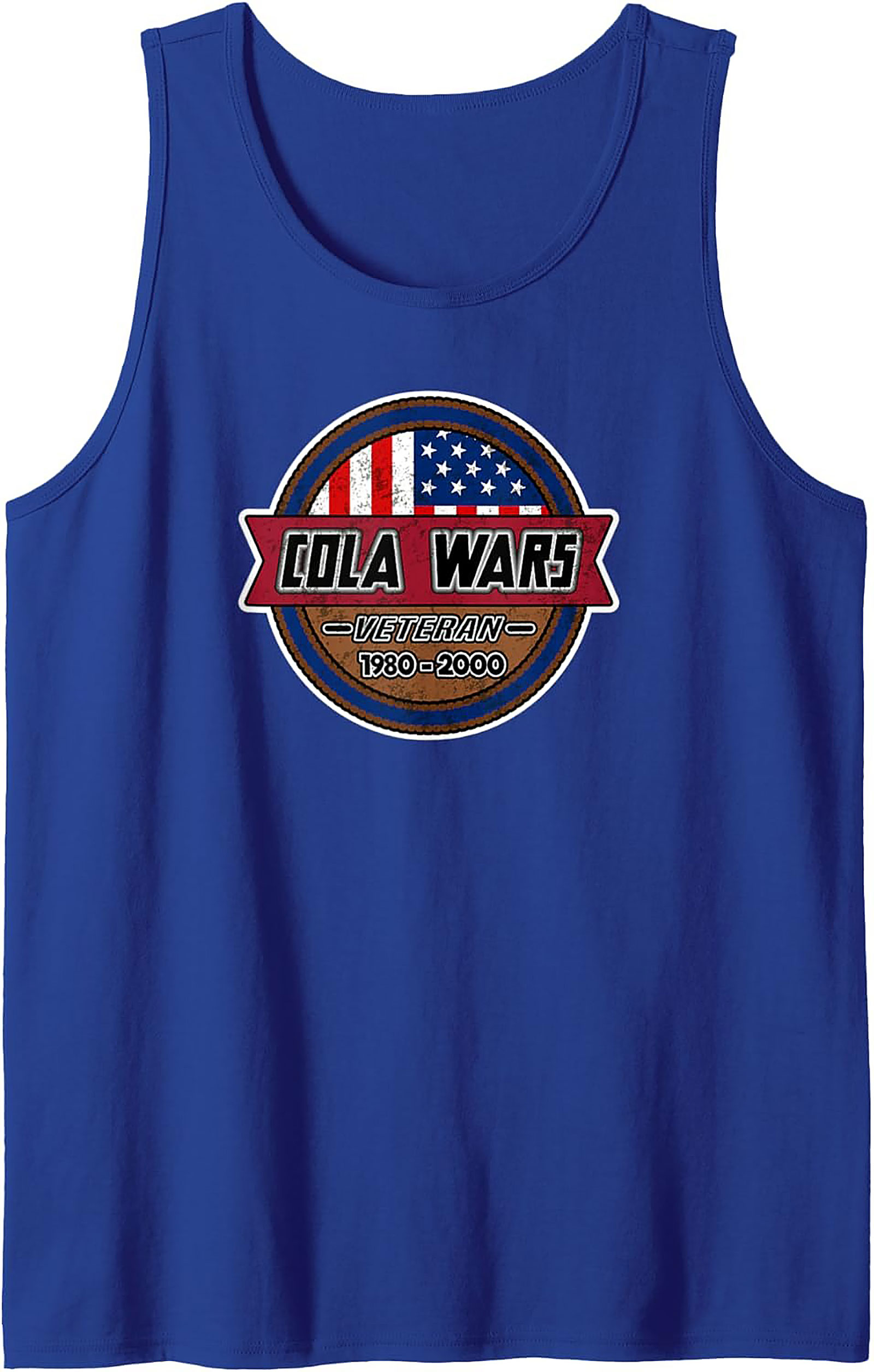 Cola Wars Veteran Graphic Tank Top | 80s Nostalgia Shirt
