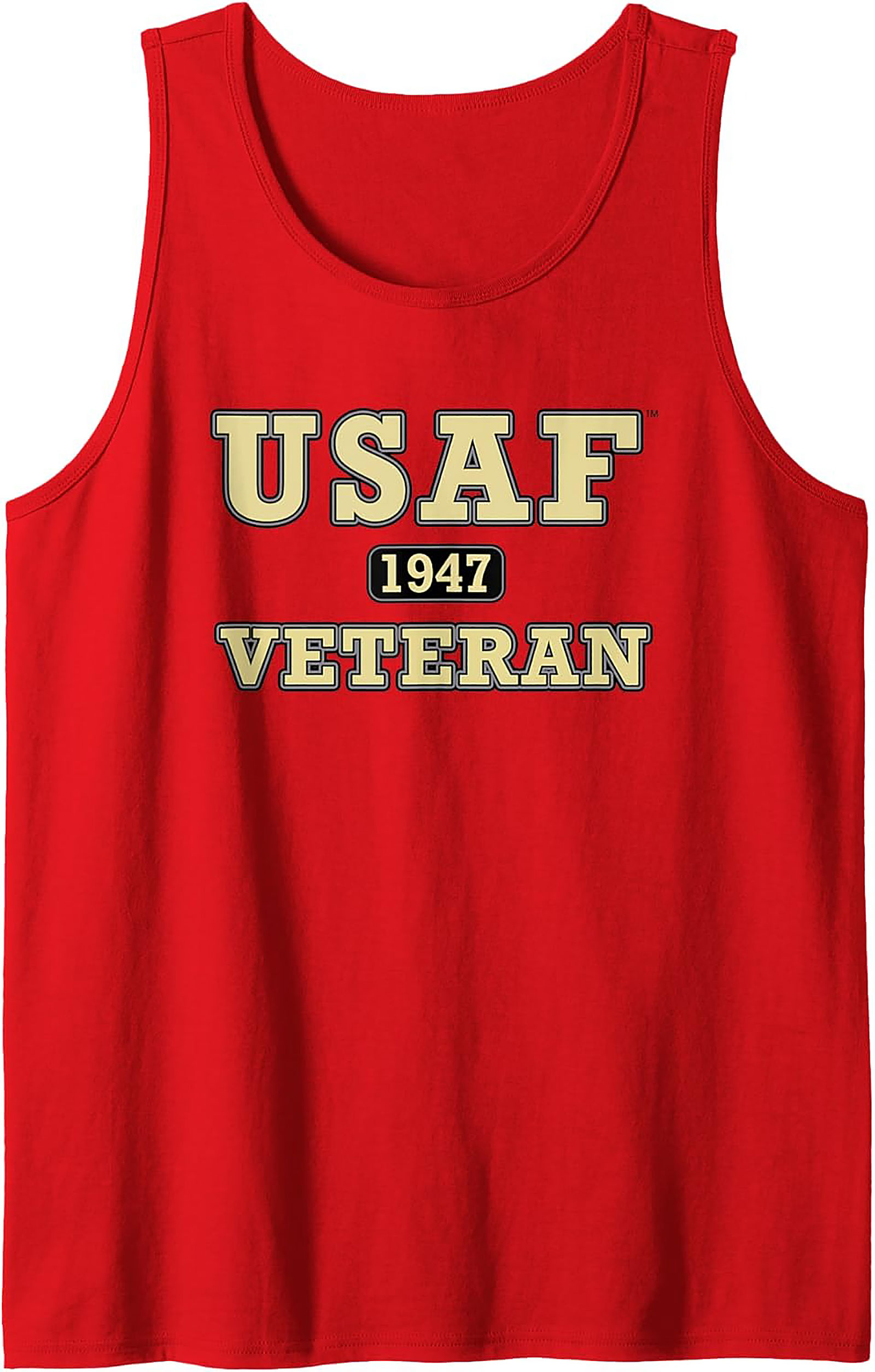 USAF Veteran 1947 Graphic Tank Top | Air Force Sleeveless Shirt