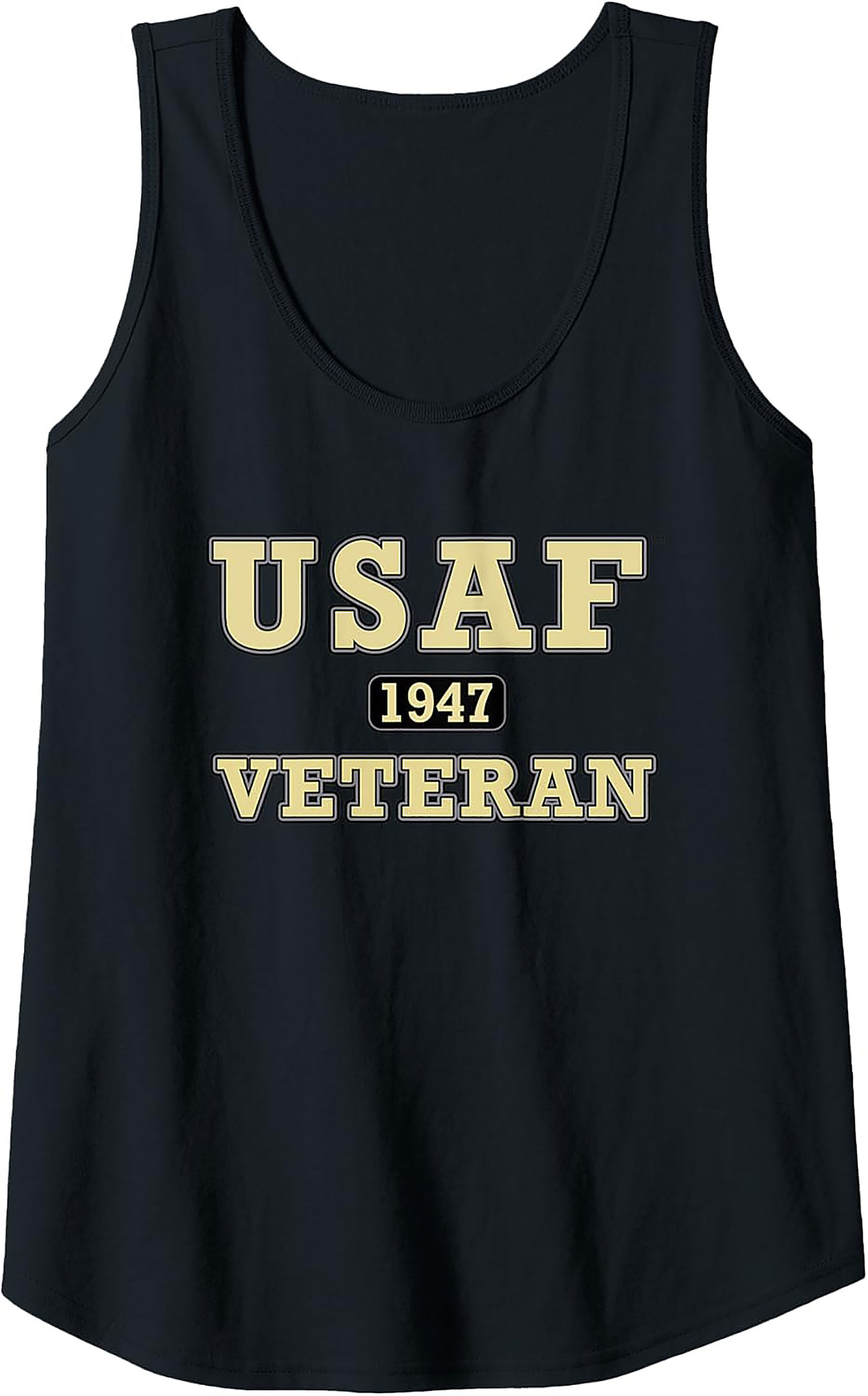USAF Veteran 1947 Graphic Tank Top | Air Force Sleeveless Shirt