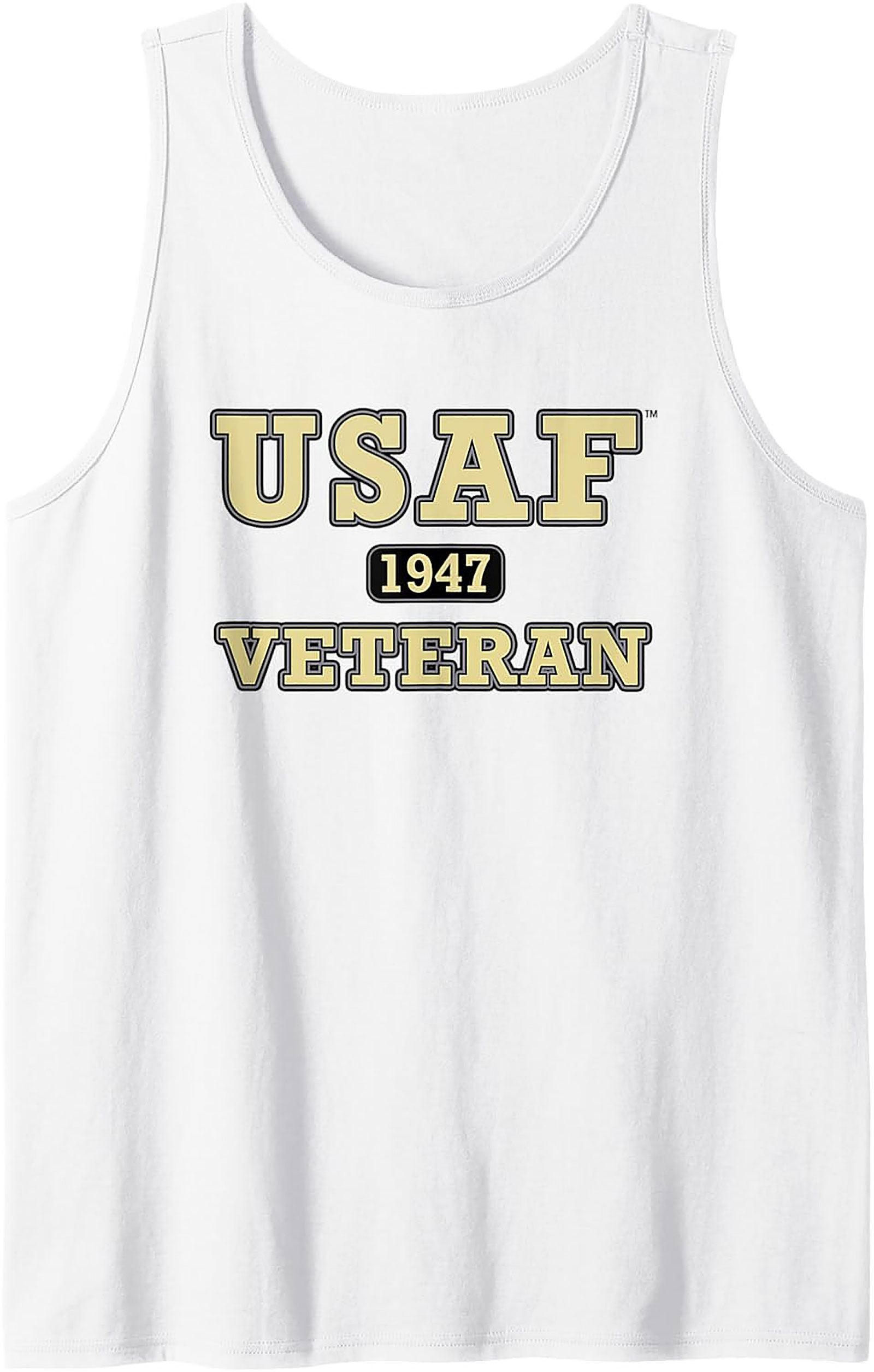 USAF Veteran 1947 Graphic Tank Top | Air Force Sleeveless Shirt