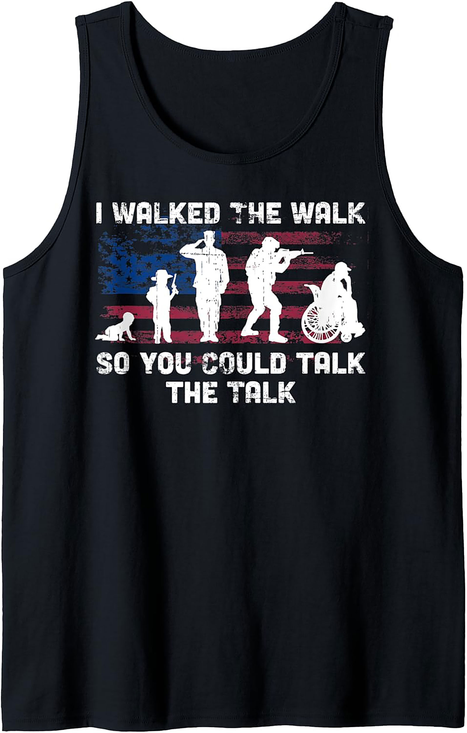 Veteran Sacrifice Graphic Tank | Military Sleeveless Shirt