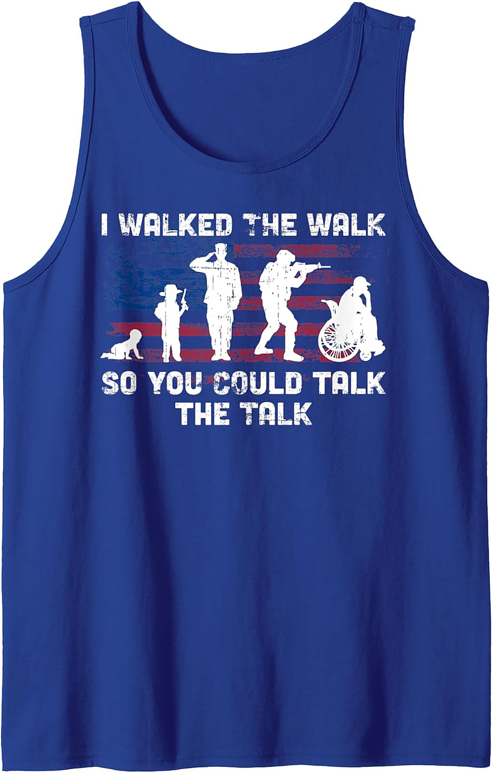 Veteran Sacrifice Graphic Tank | Military Sleeveless Shirt