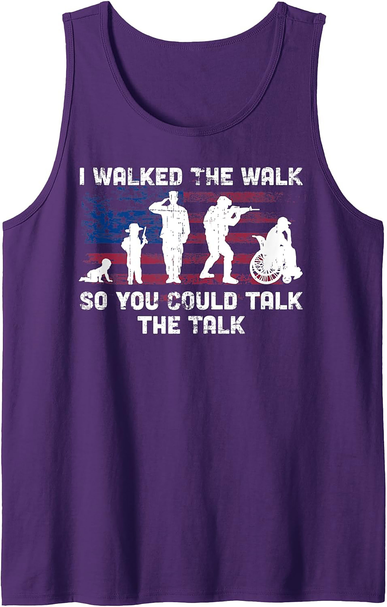 Veteran Sacrifice Graphic Tank | Military Sleeveless Shirt