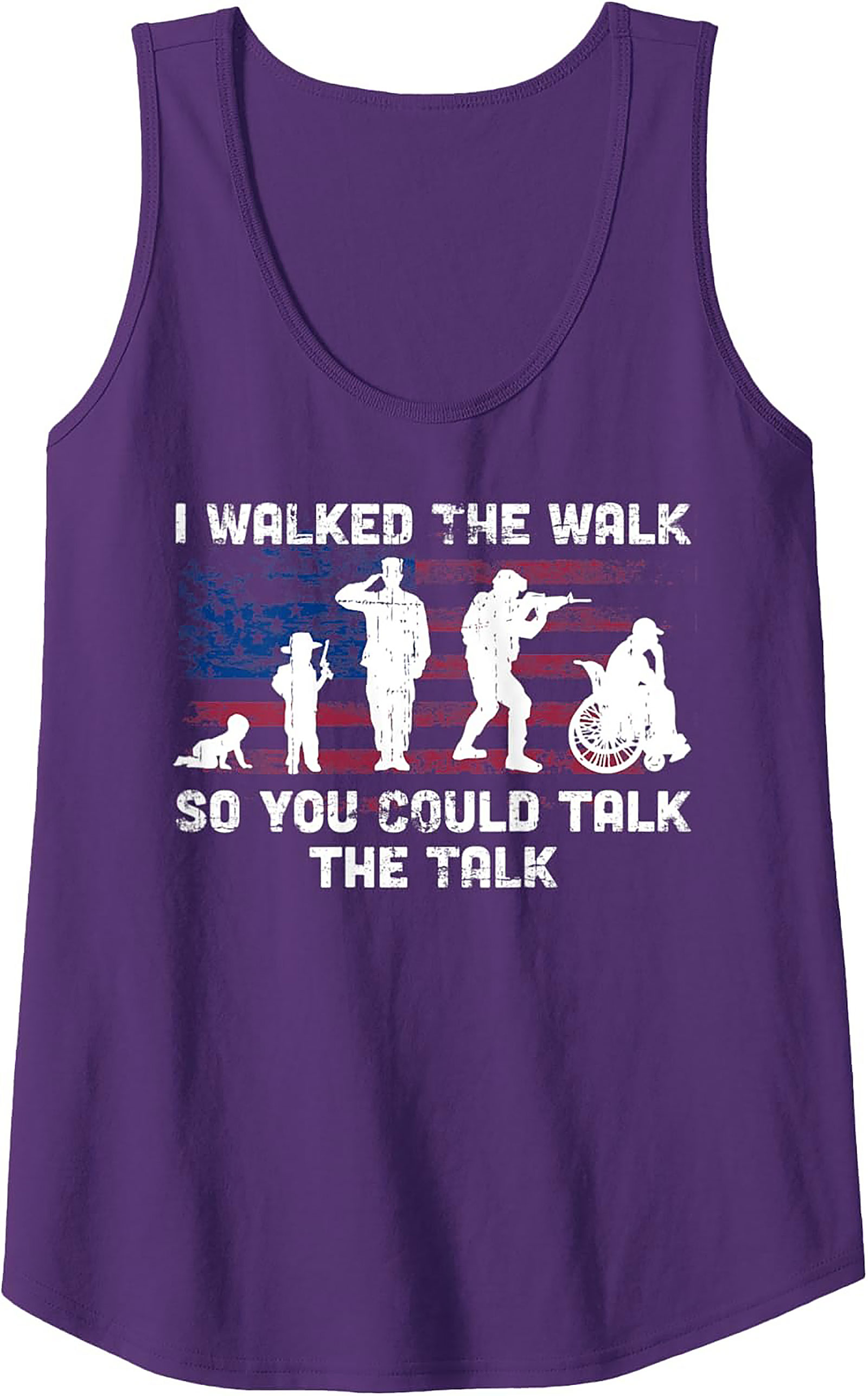 Veteran Sacrifice Graphic Tank | Military Sleeveless Shirt