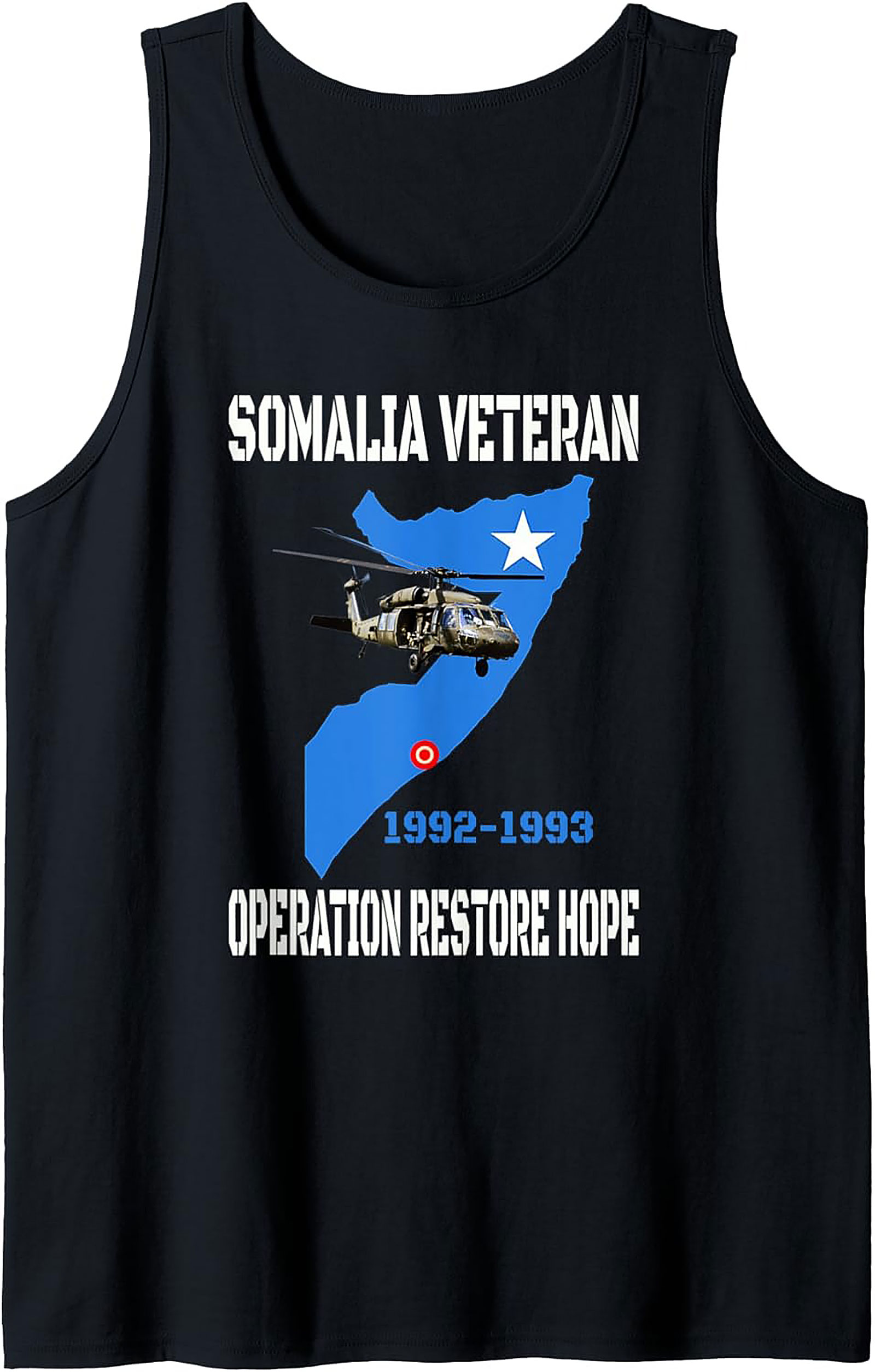 Somalia Veteran Tank Top | Operation Restore Hope Tribute