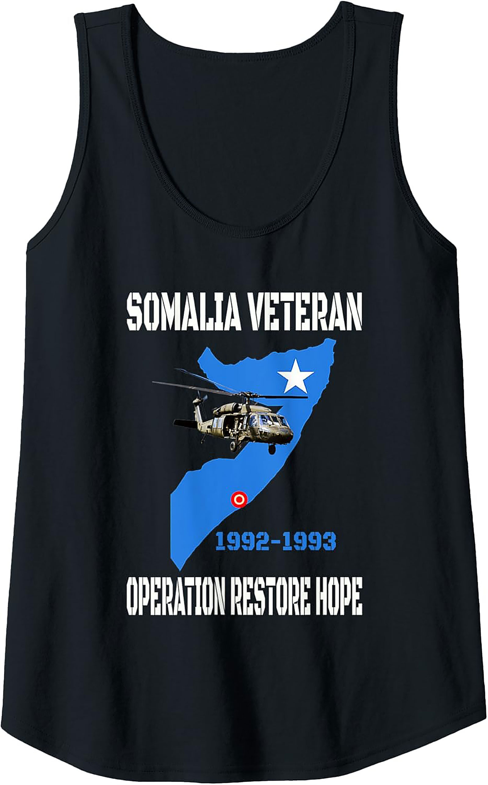 Somalia Veteran Tank Top | Operation Restore Hope Tribute