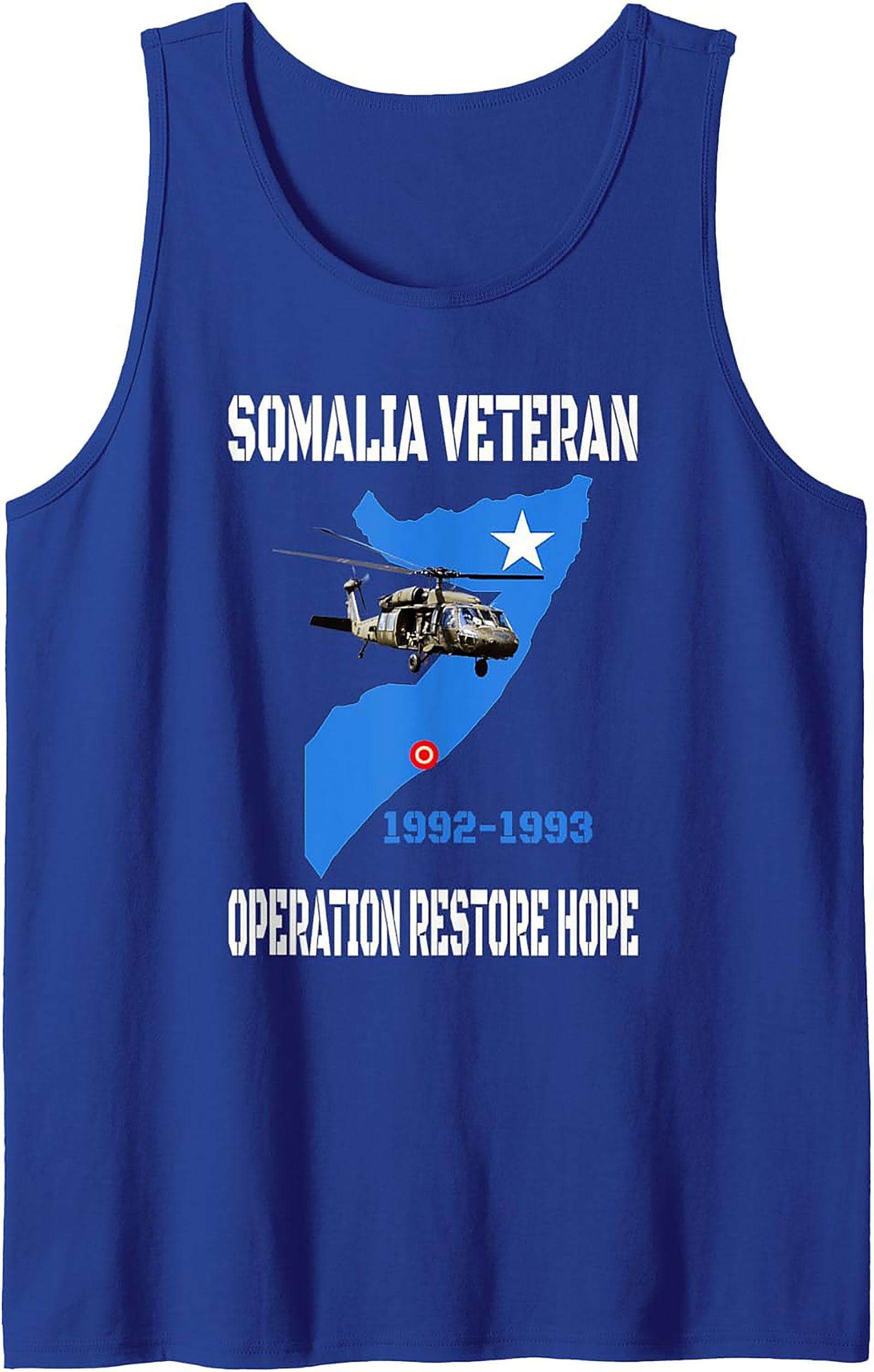 Somalia Veteran Tank Top | Operation Restore Hope Tribute