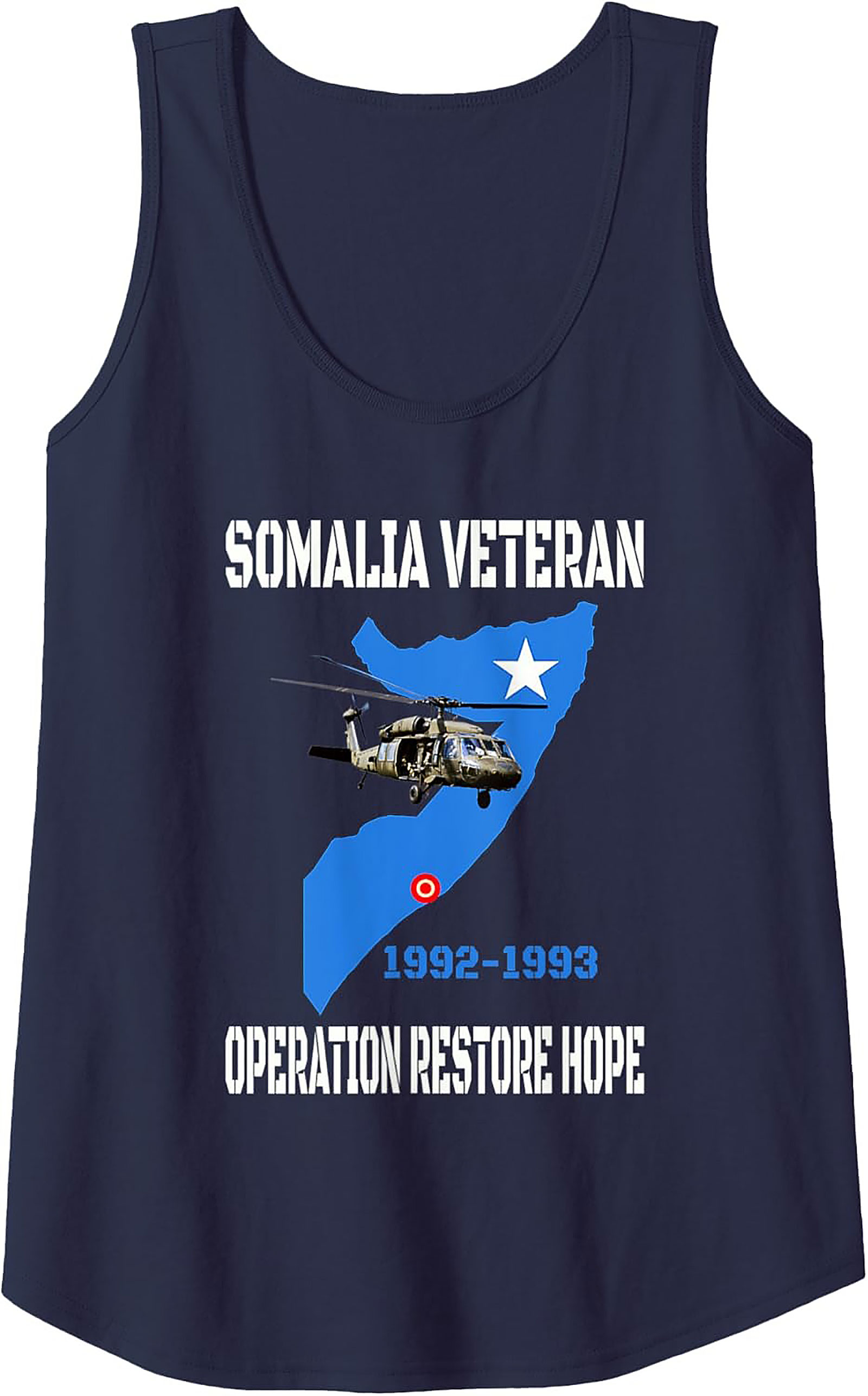 Somalia Veteran Tank Top | Operation Restore Hope Tribute