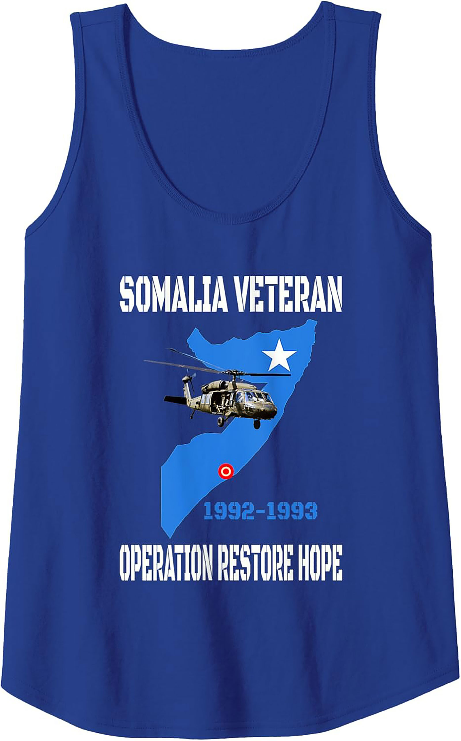 Somalia Veteran Tank Top | Operation Restore Hope Tribute