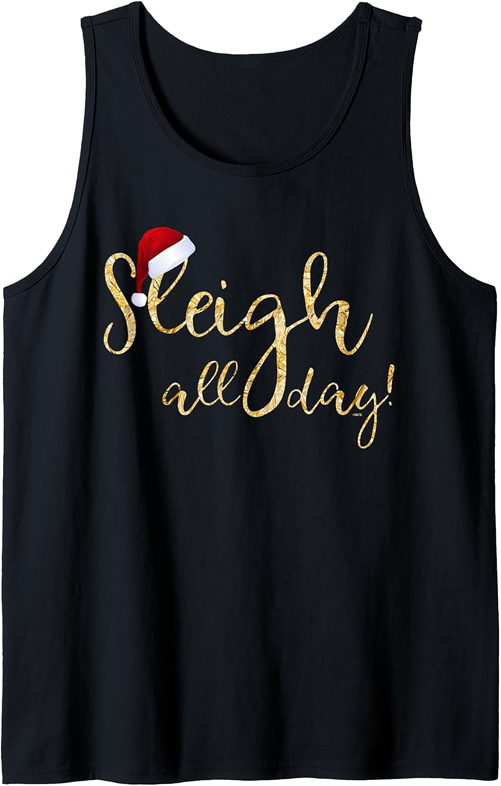 Sleigh All Day! Christmas Graphic Tank Top Unisex Gift