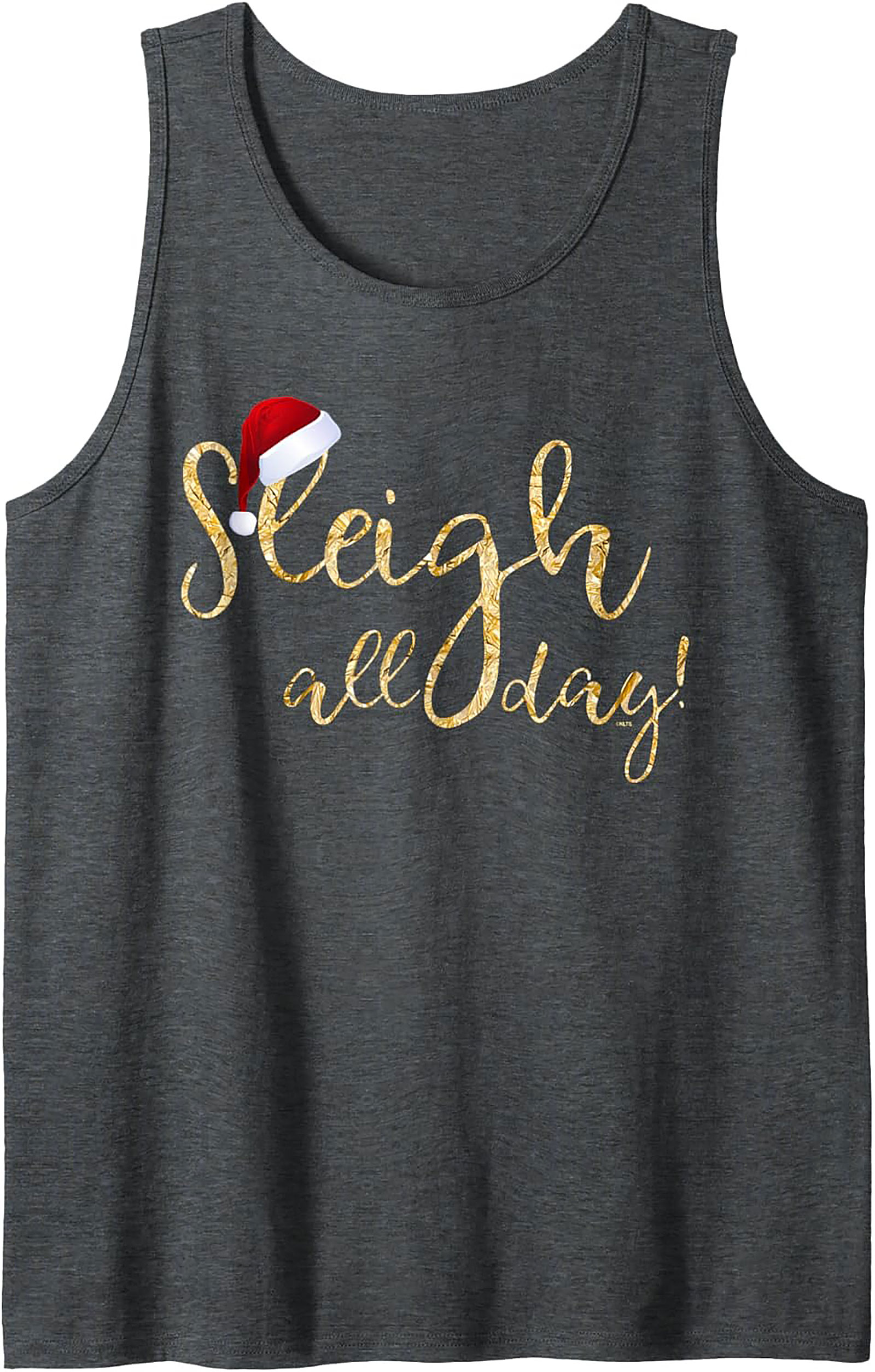 Sleigh All Day! Christmas Graphic Tank Top Unisex Gift