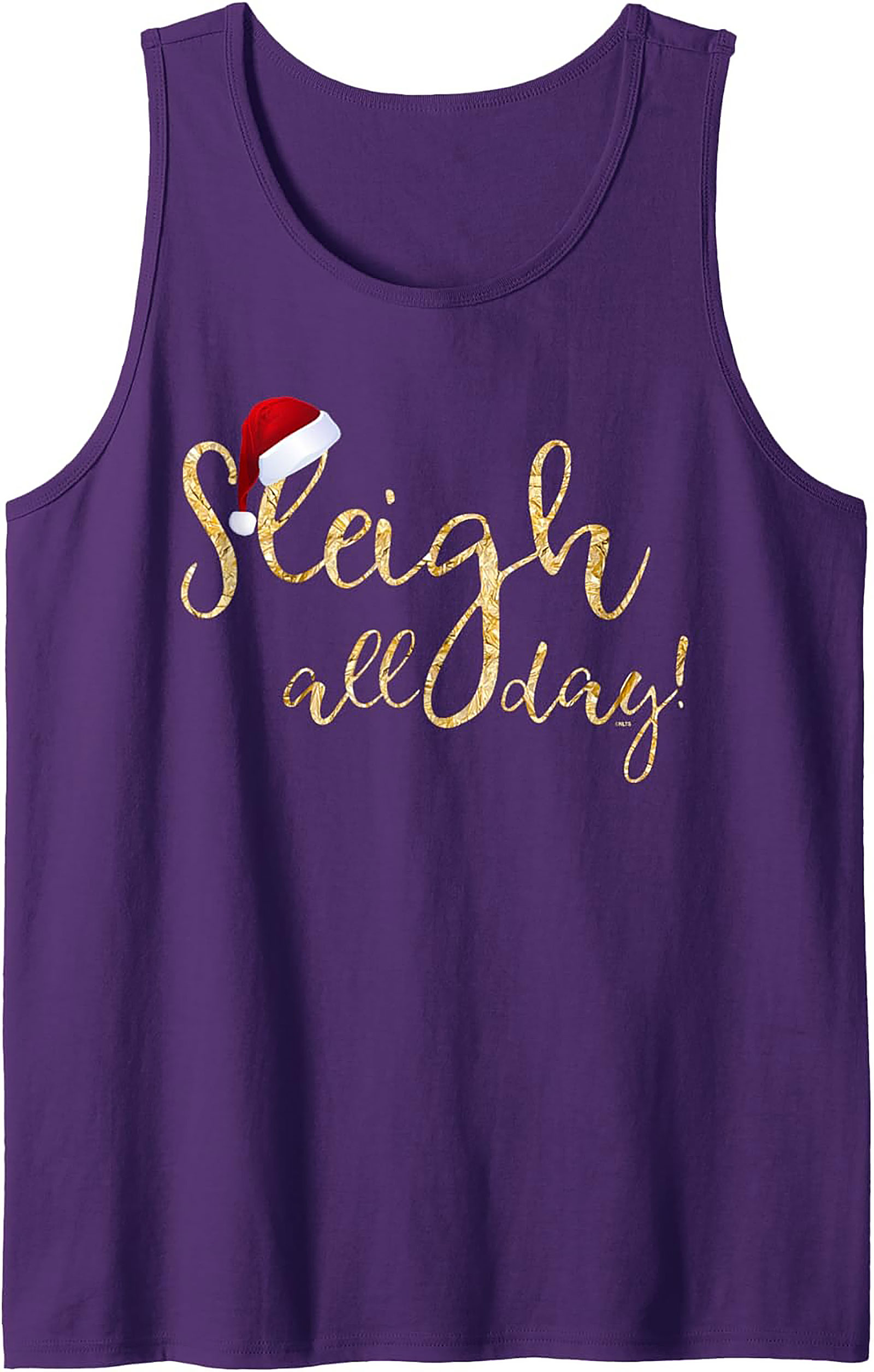Sleigh All Day! Christmas Graphic Tank Top Unisex Gift