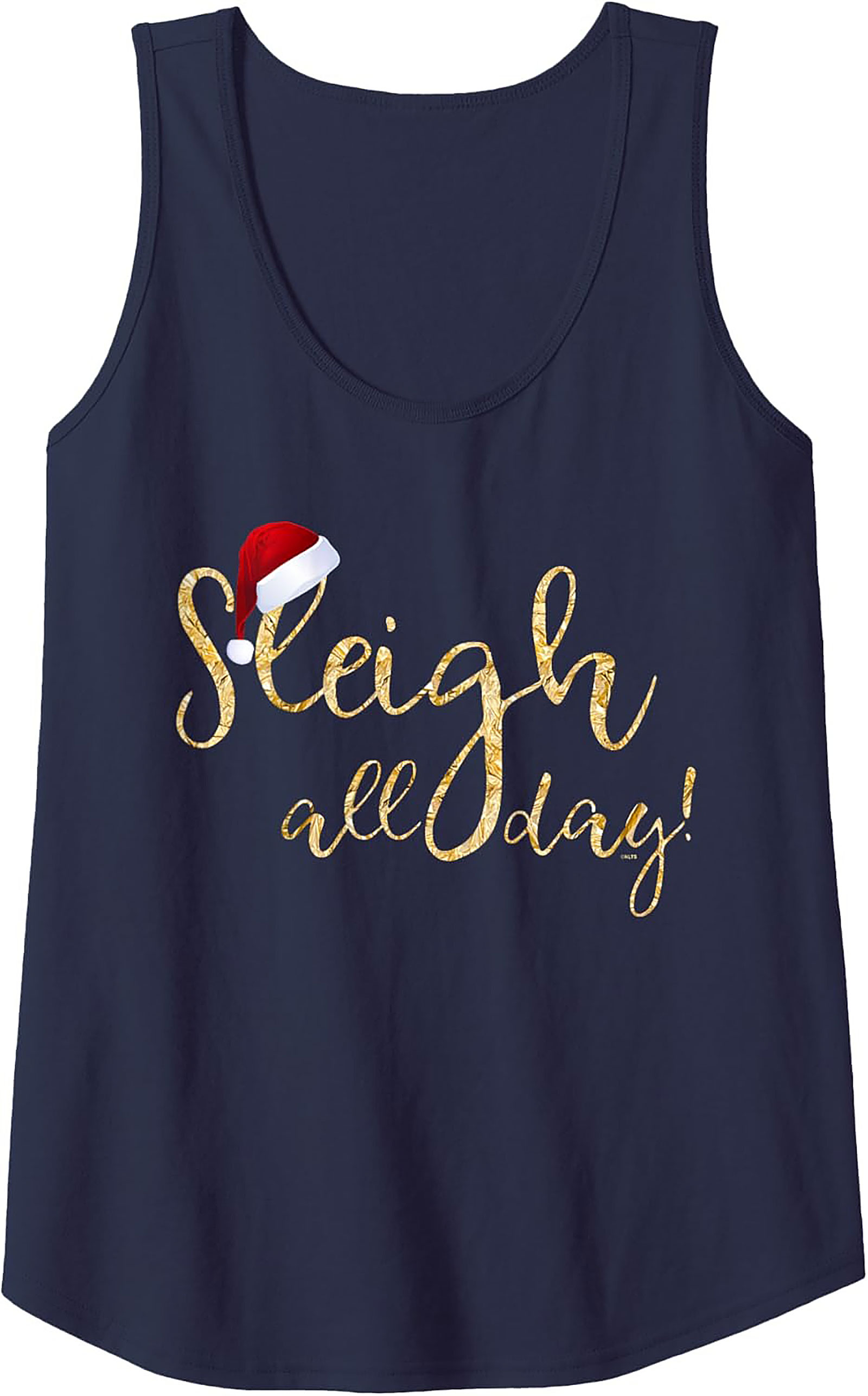 Sleigh All Day! Christmas Graphic Tank Top Unisex Gift