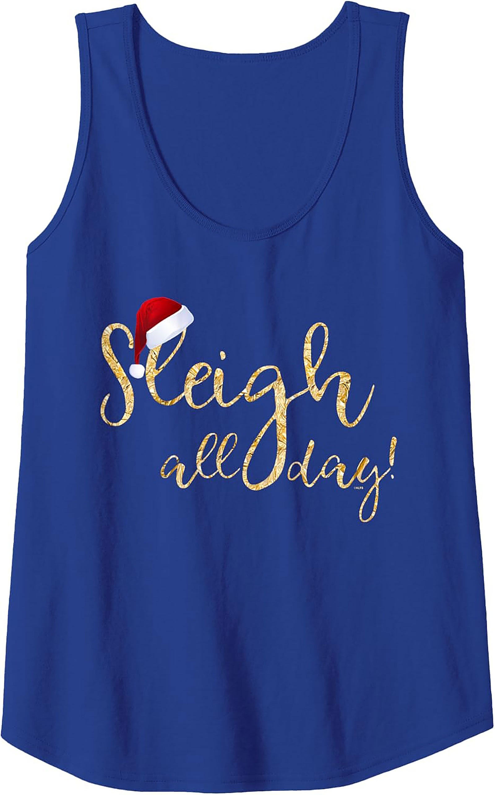 Sleigh All Day! Christmas Graphic Tank Top Unisex Gift