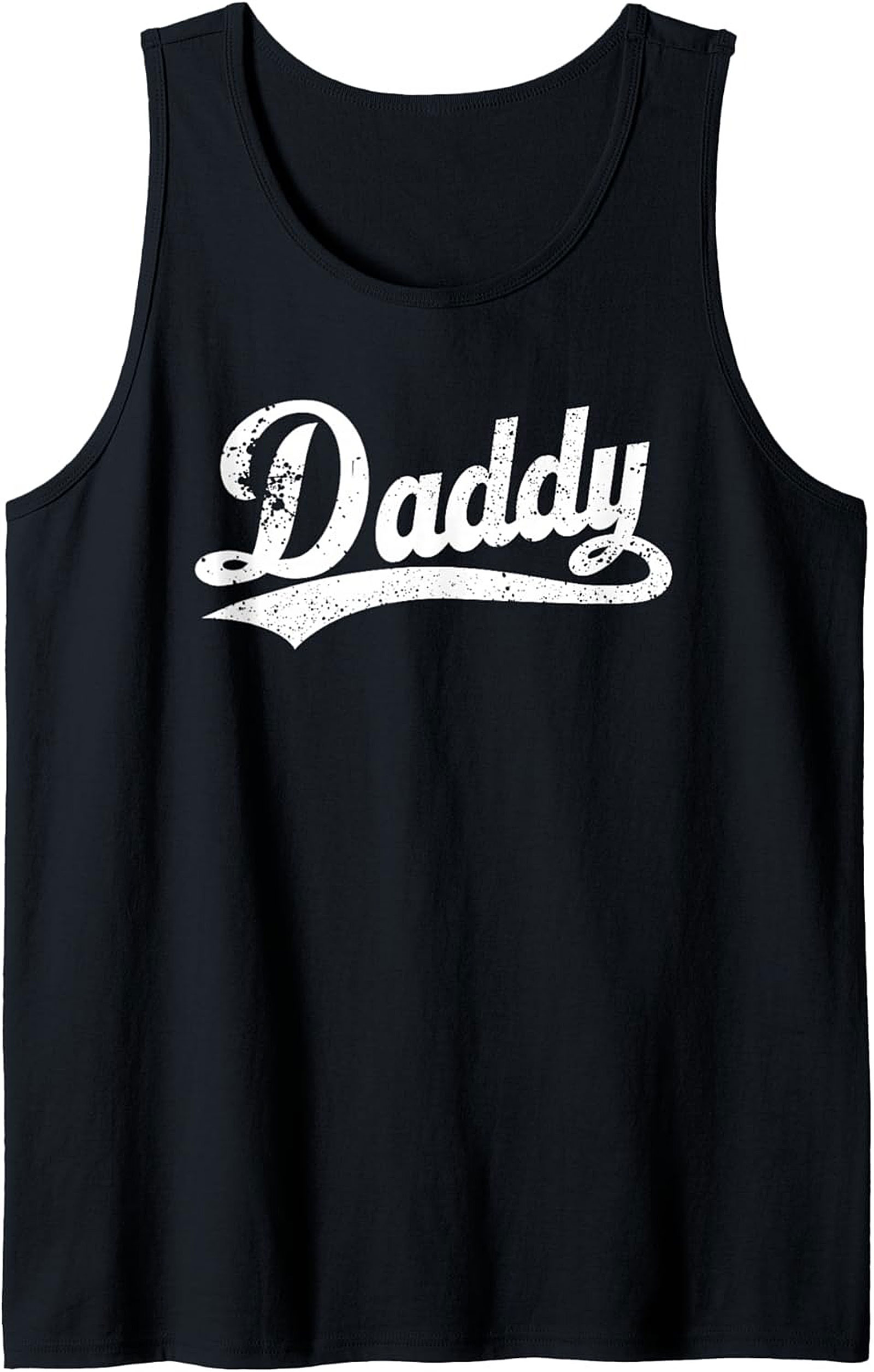 Vintage Daddy Graphic Tank Top Sleeveless Shirt Gift