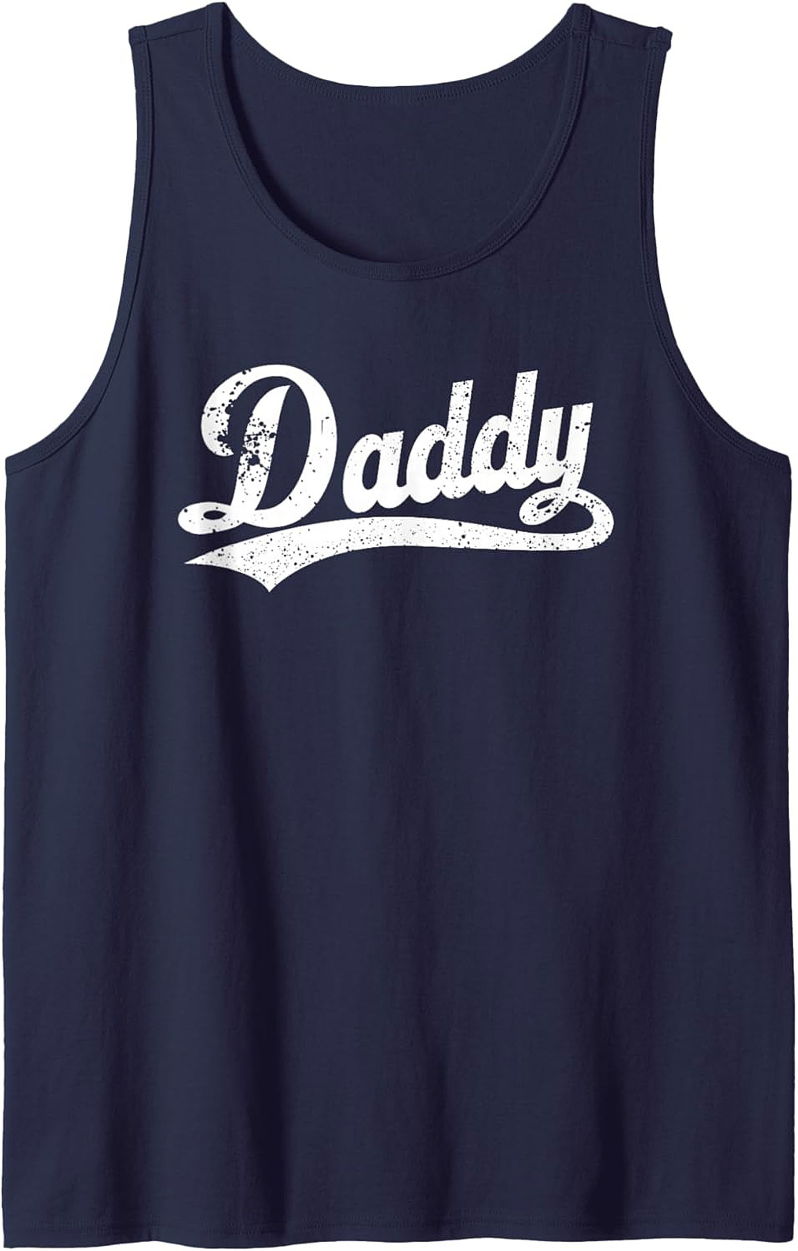 Vintage Daddy Graphic Tank Top Sleeveless Shirt Gift