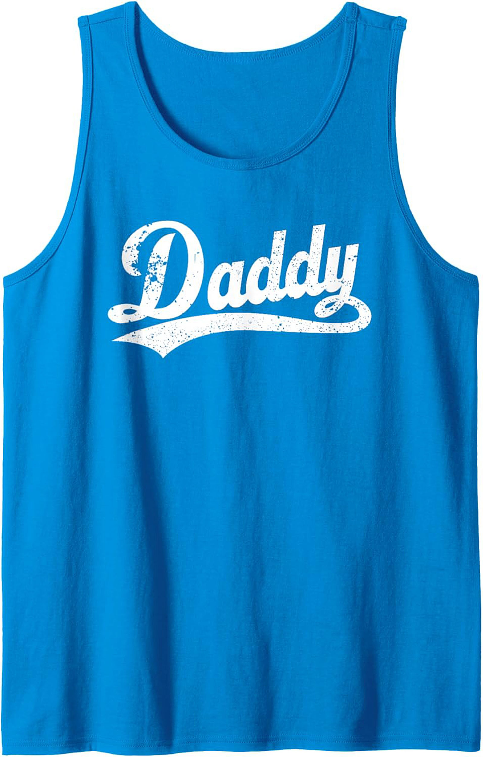 Vintage Daddy Graphic Tank Top Sleeveless Shirt Gift