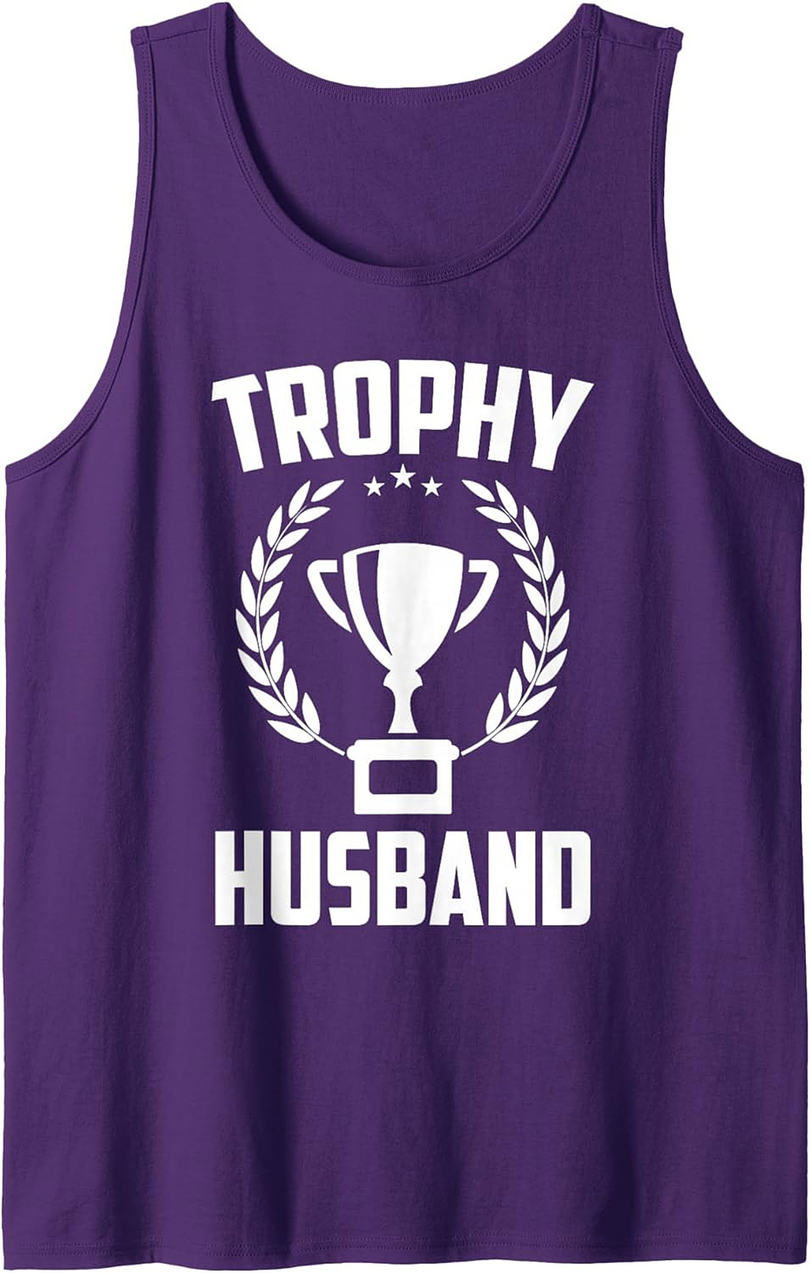Trophy Husband Graphic Tank Funny Sleeveless Shirt Gift