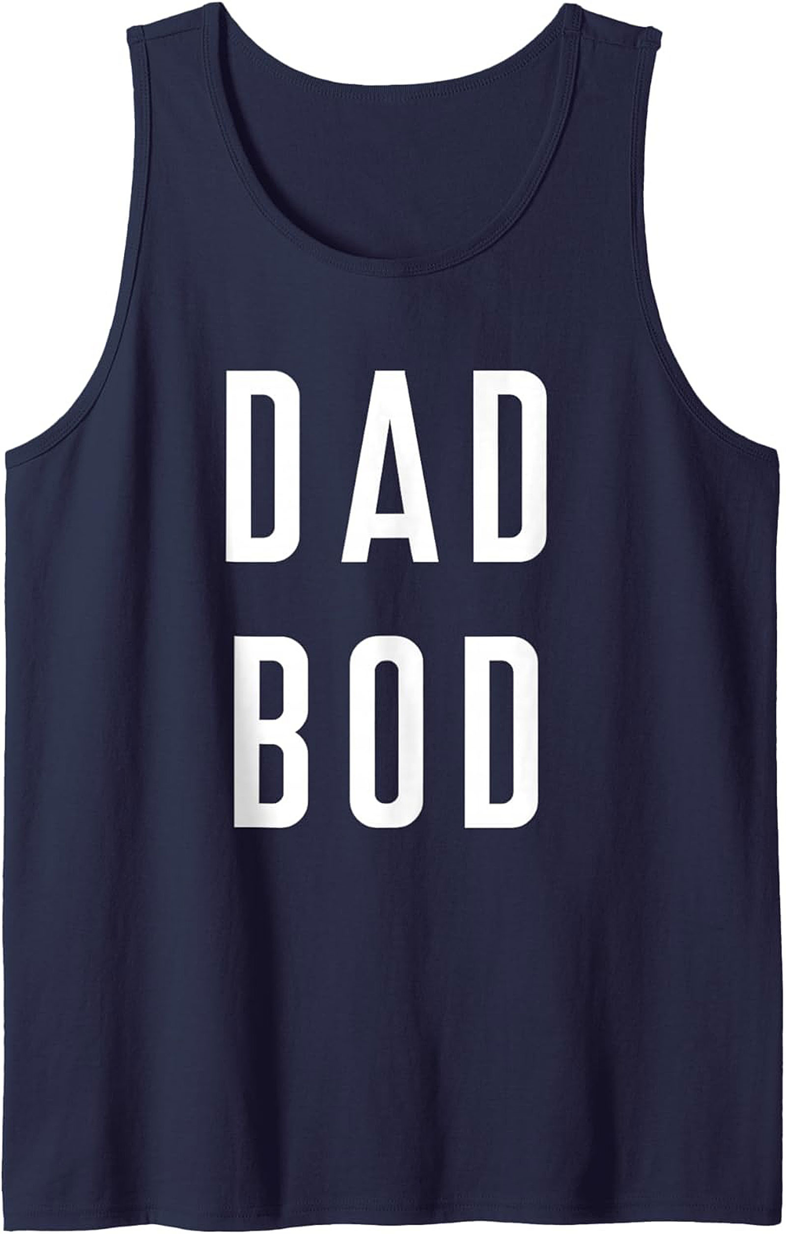 Dad Bod Tank Top Funny Sleeveless Shirt Summer Wear Gift