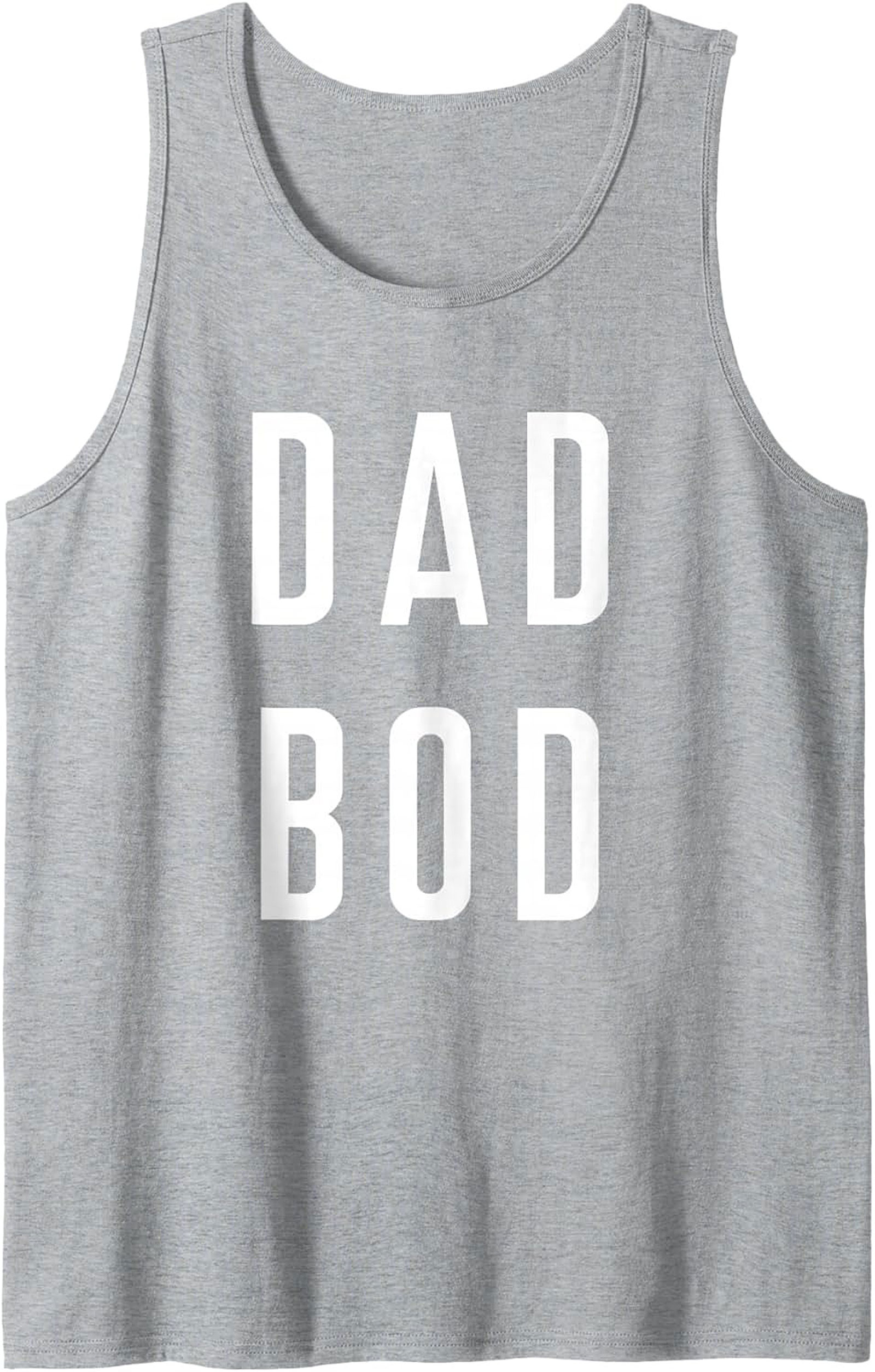 Dad Bod Tank Top Funny Sleeveless Shirt Summer Wear Gift