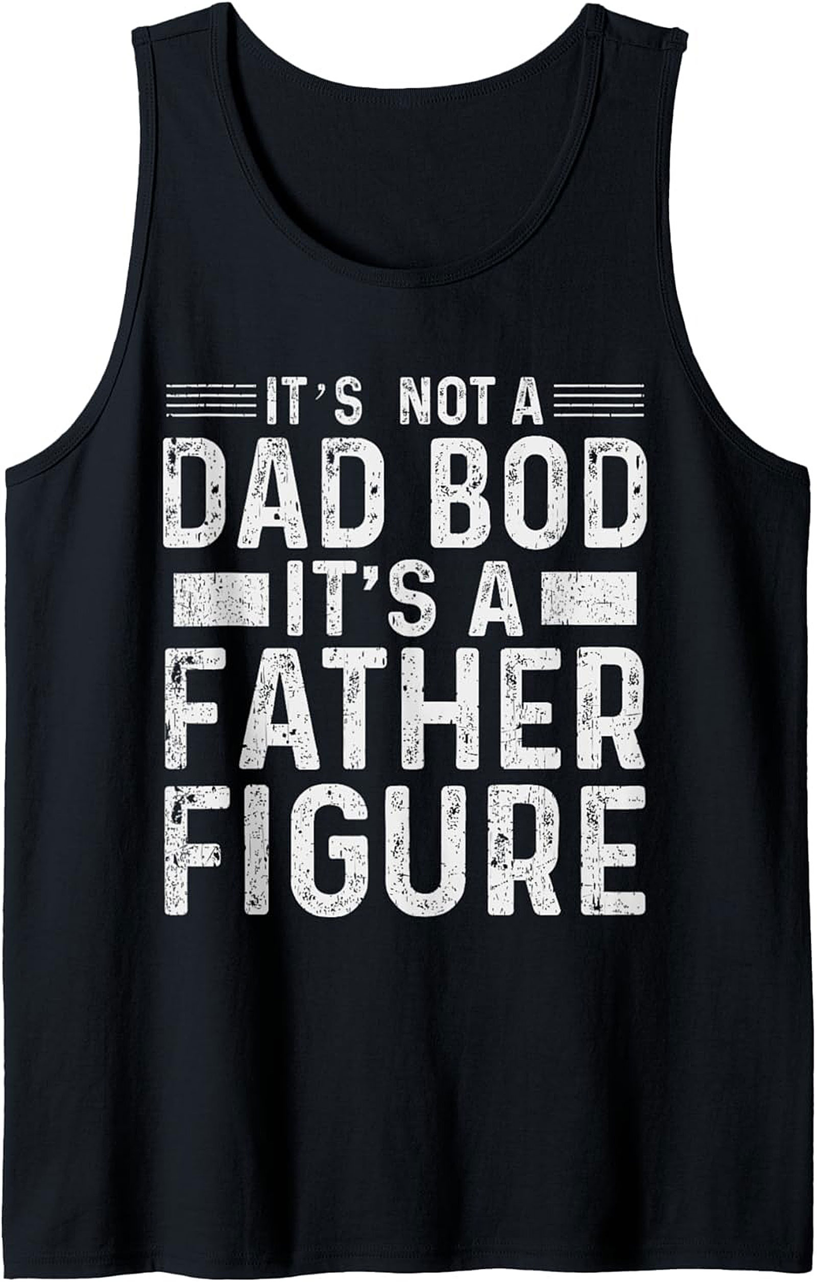 Funny Dad Bod Father Figure Graphic Tank Top Gift