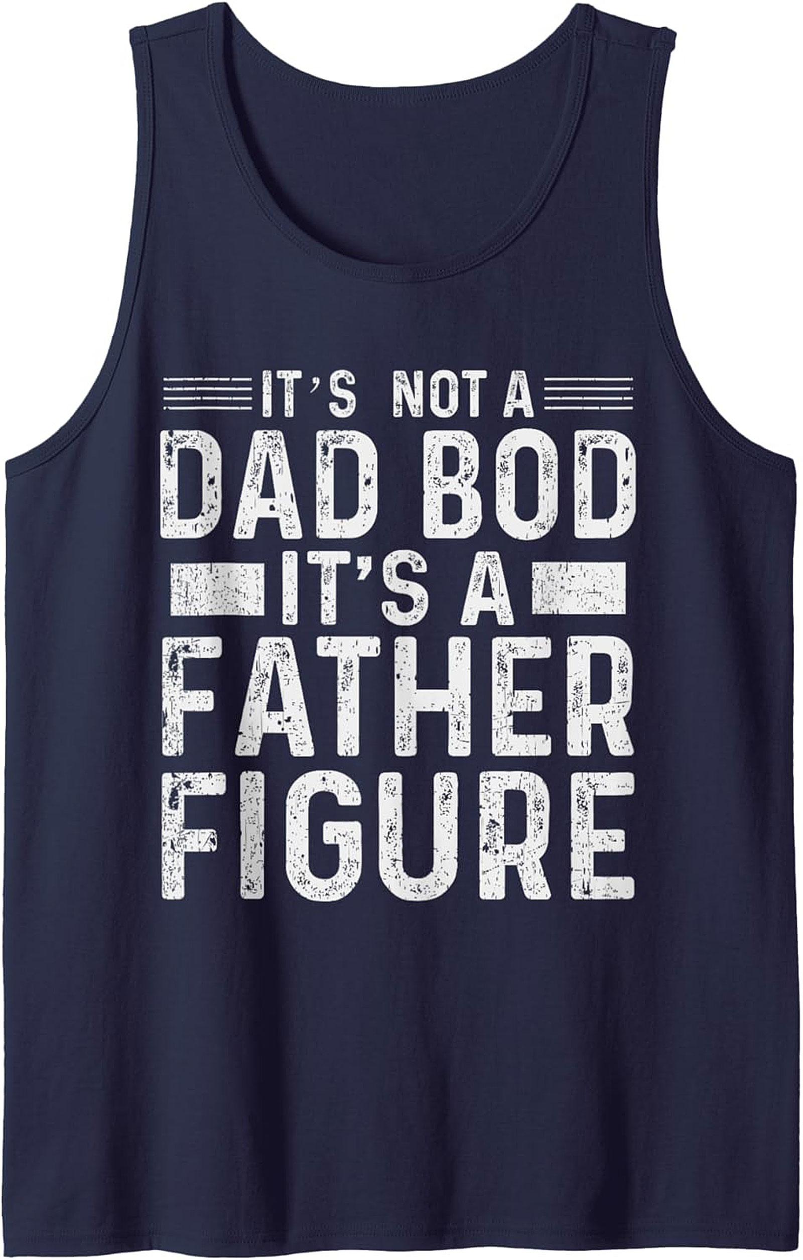 Funny Dad Bod Father Figure Graphic Tank Top Gift