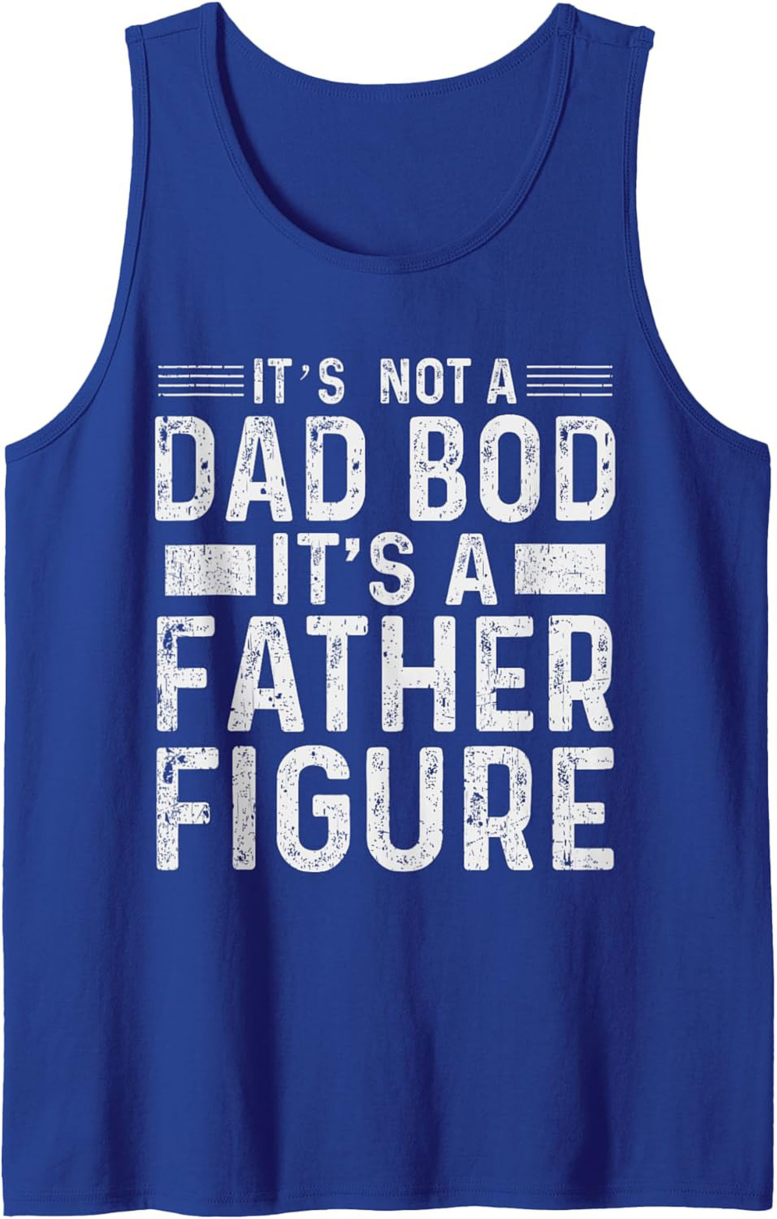 Funny Dad Bod Father Figure Graphic Tank Top Gift