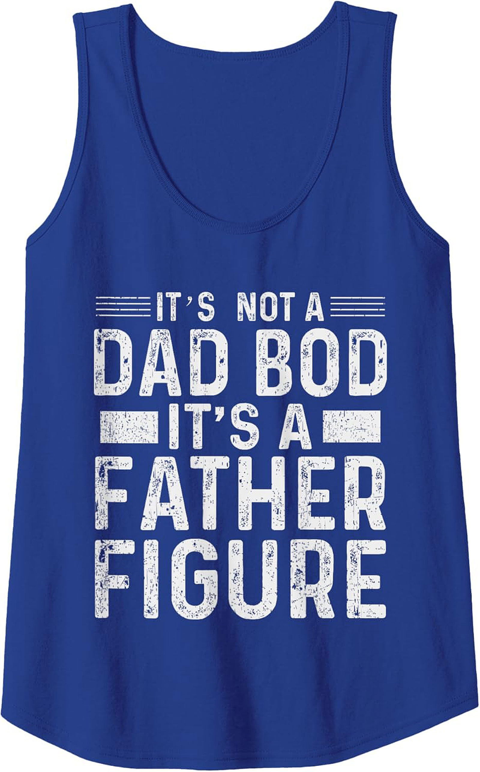Funny Dad Bod Father Figure Graphic Tank Top Gift