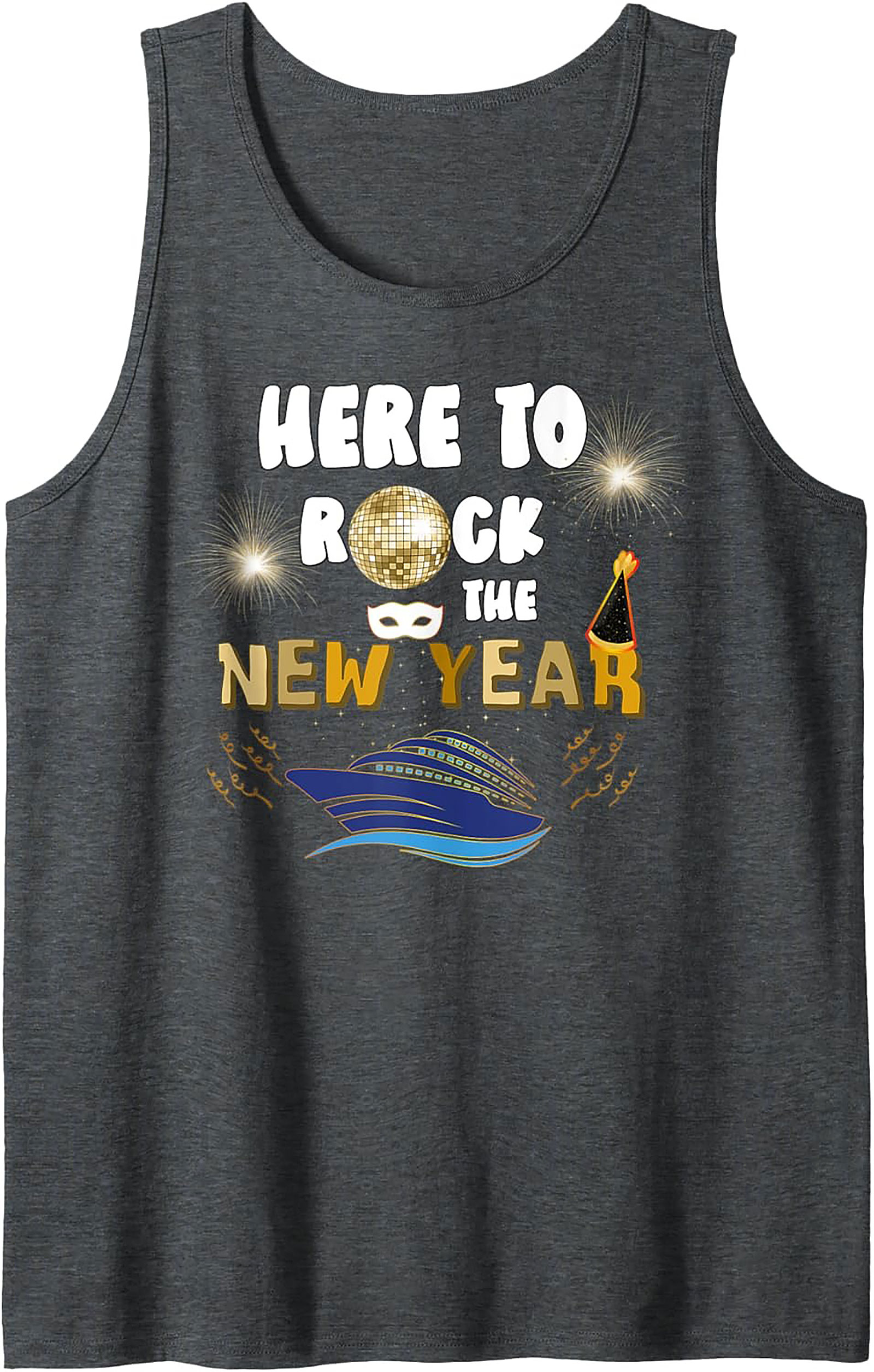 New Year's Cruise Tank Top Rock The New Year!
