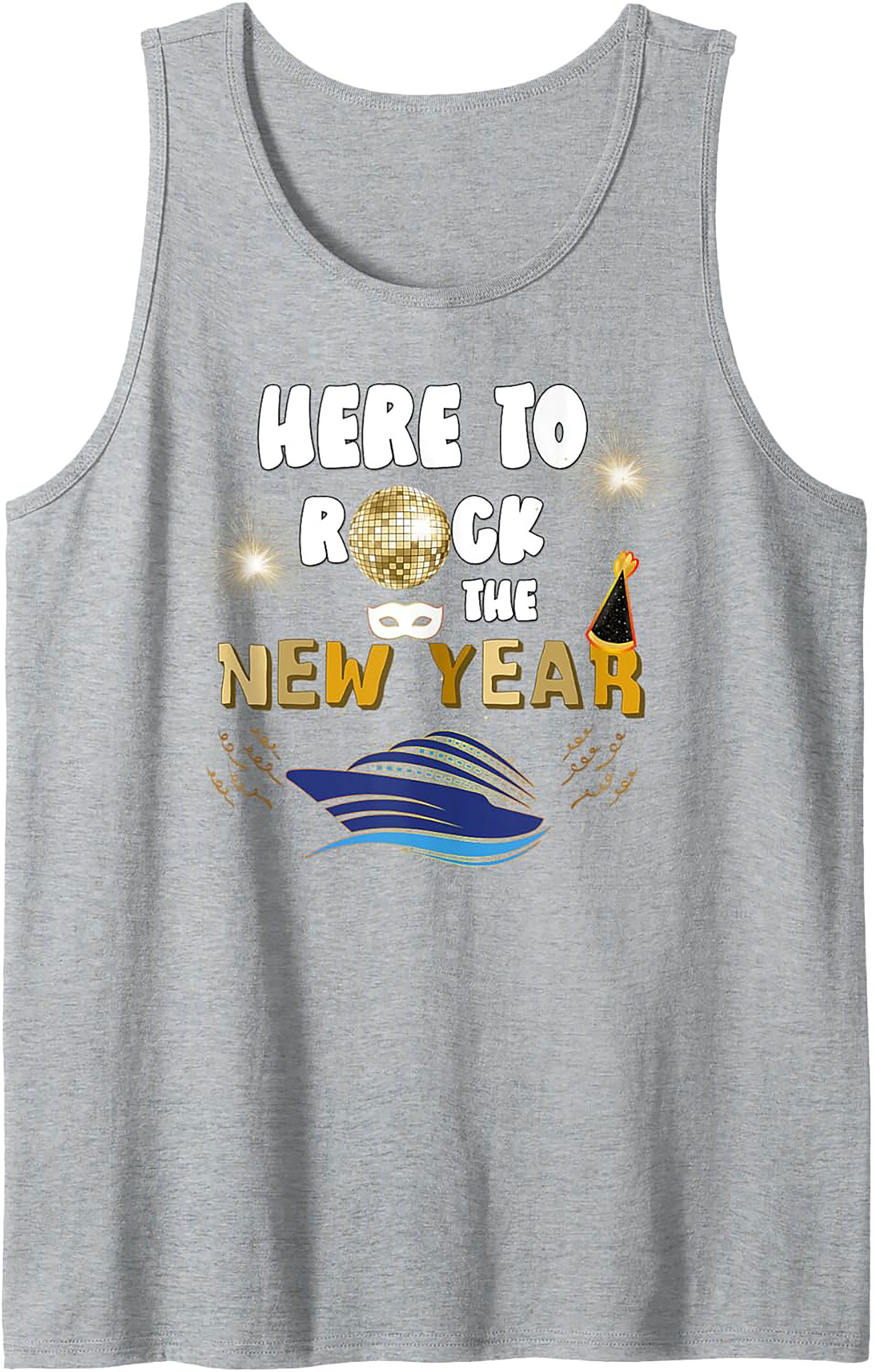 New Year's Cruise Tank Top Rock The New Year!