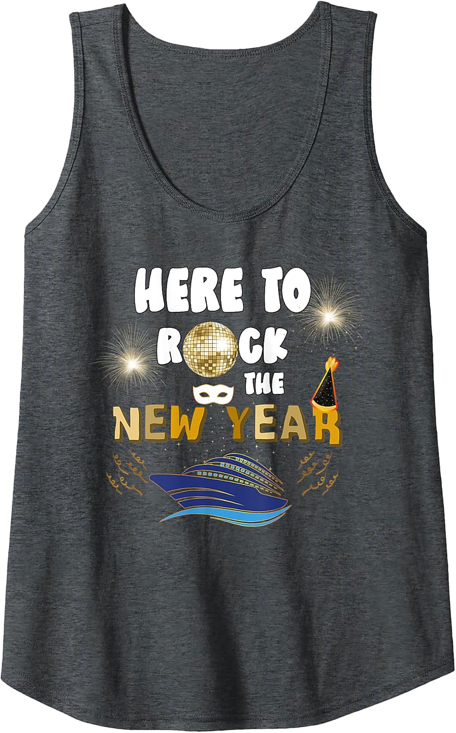 New Year's Cruise Tank Top Rock The New Year!