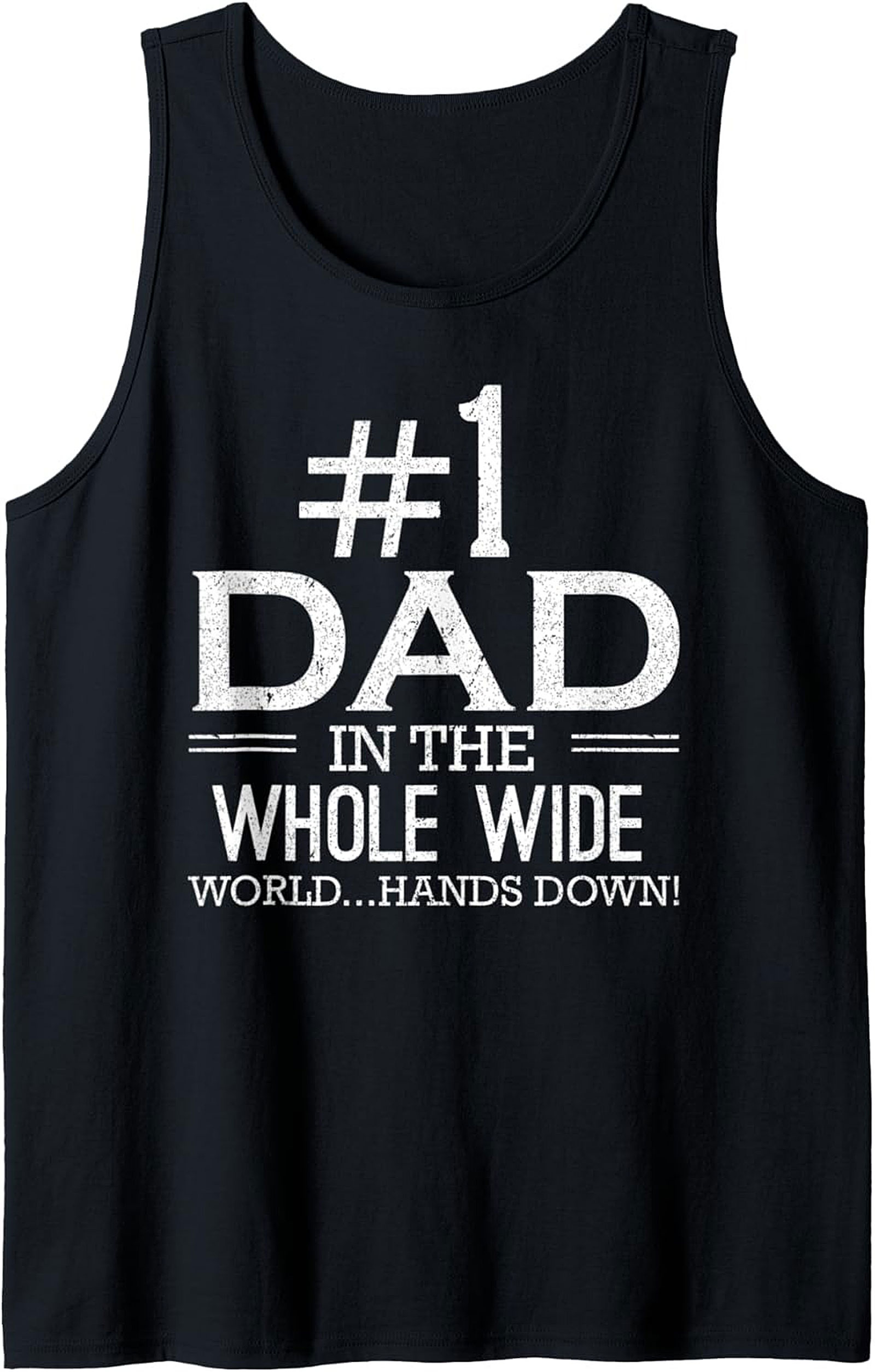 Best Dad Graphic Tank – Father's Day Sleeveless Shirt