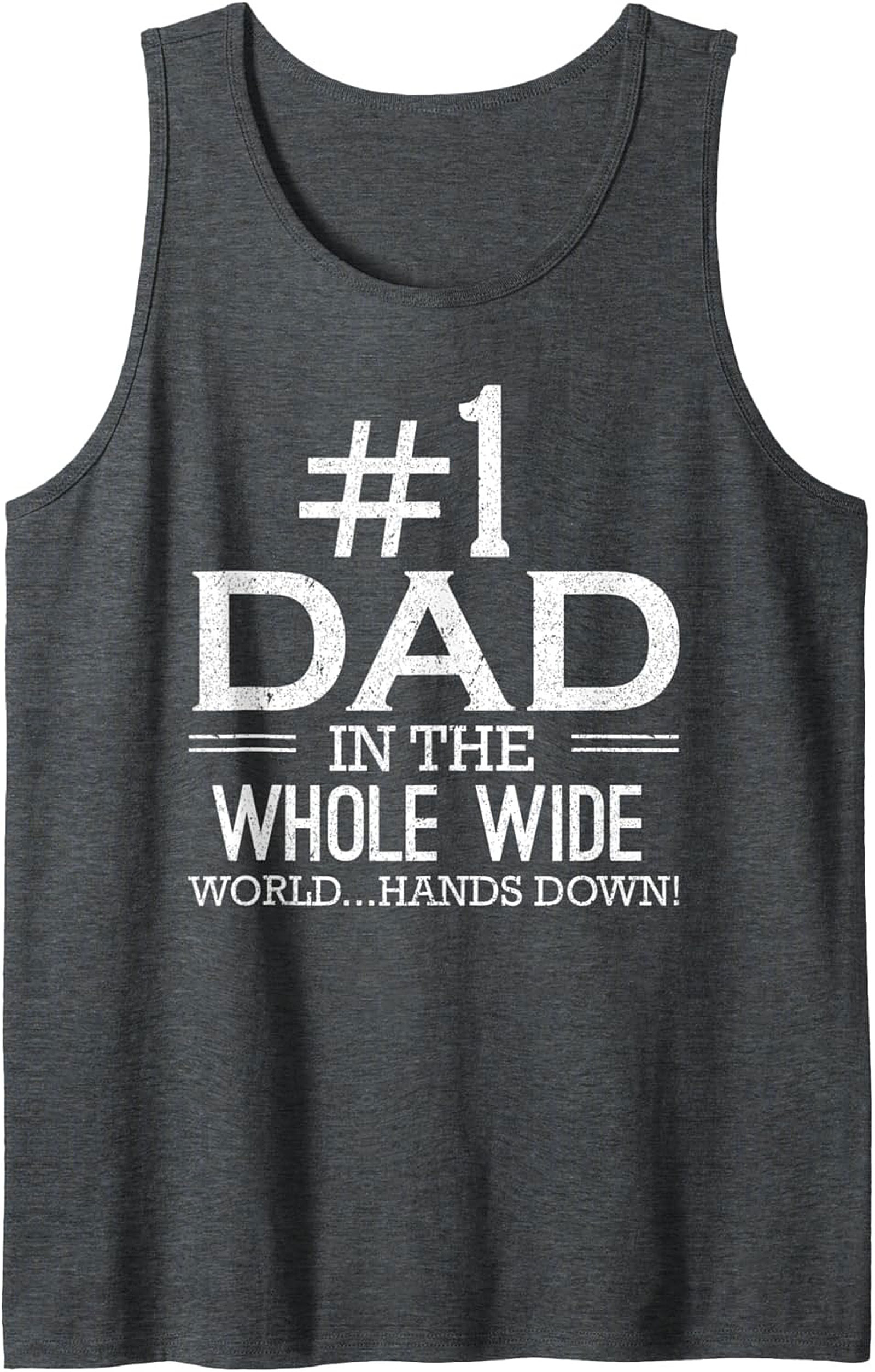 Best Dad Graphic Tank – Father's Day Sleeveless Shirt