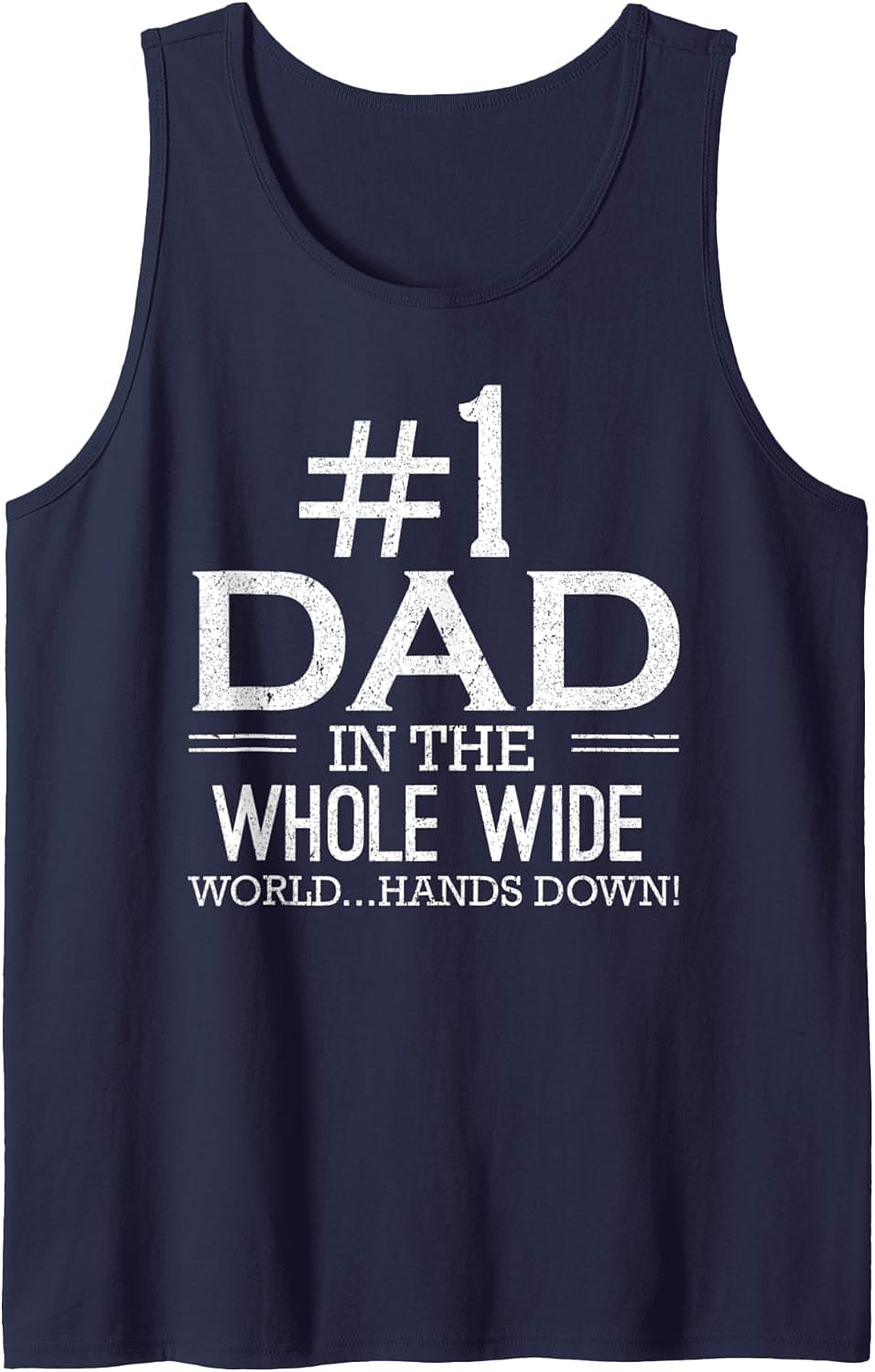 Best Dad Graphic Tank – Father's Day Sleeveless Shirt