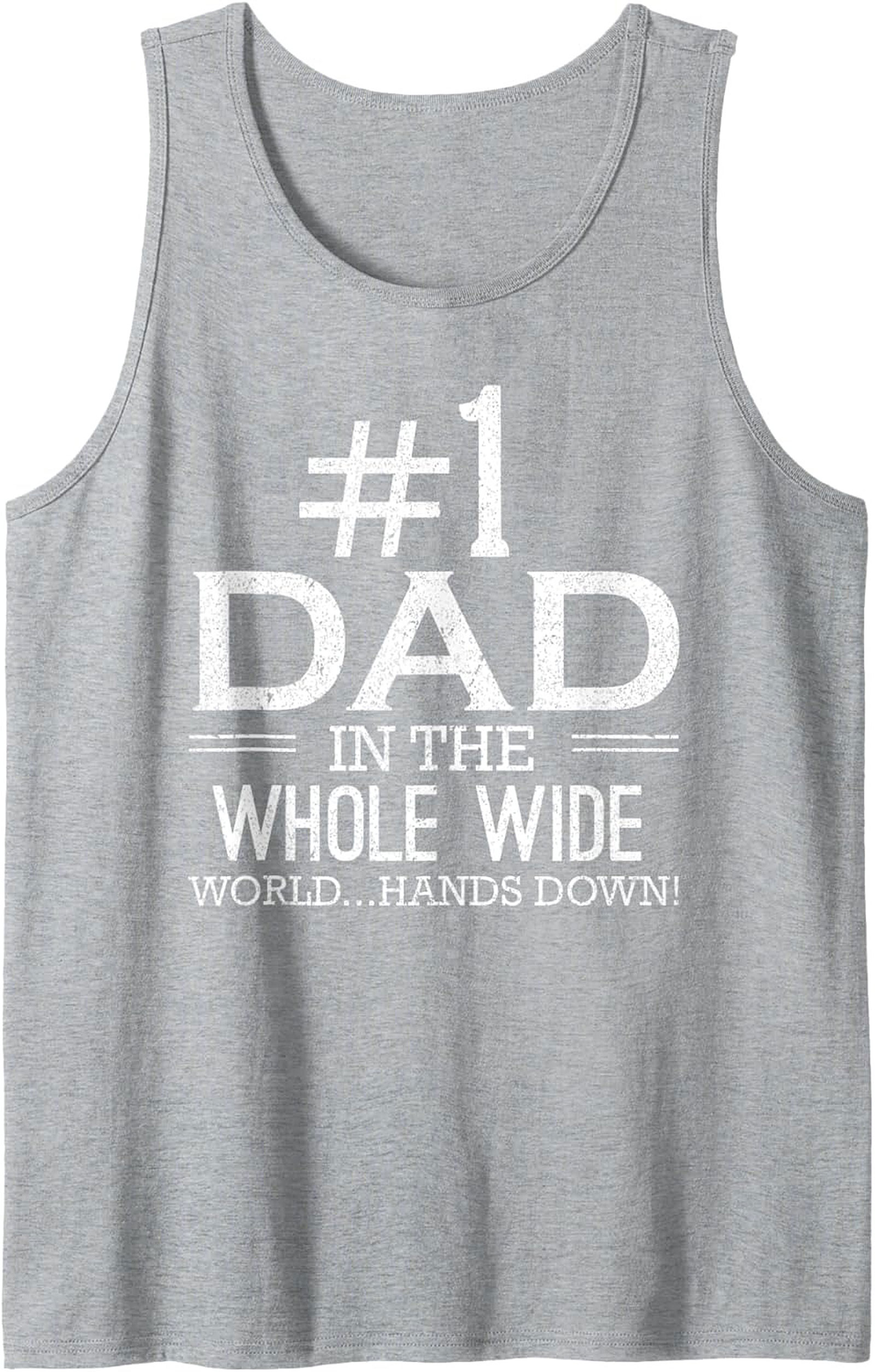 Best Dad Graphic Tank – Father's Day Sleeveless Shirt